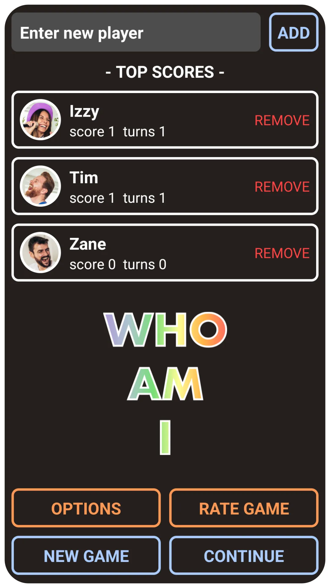 Who Am I ? Name Guessing Game | Indus Appstore | Screenshot