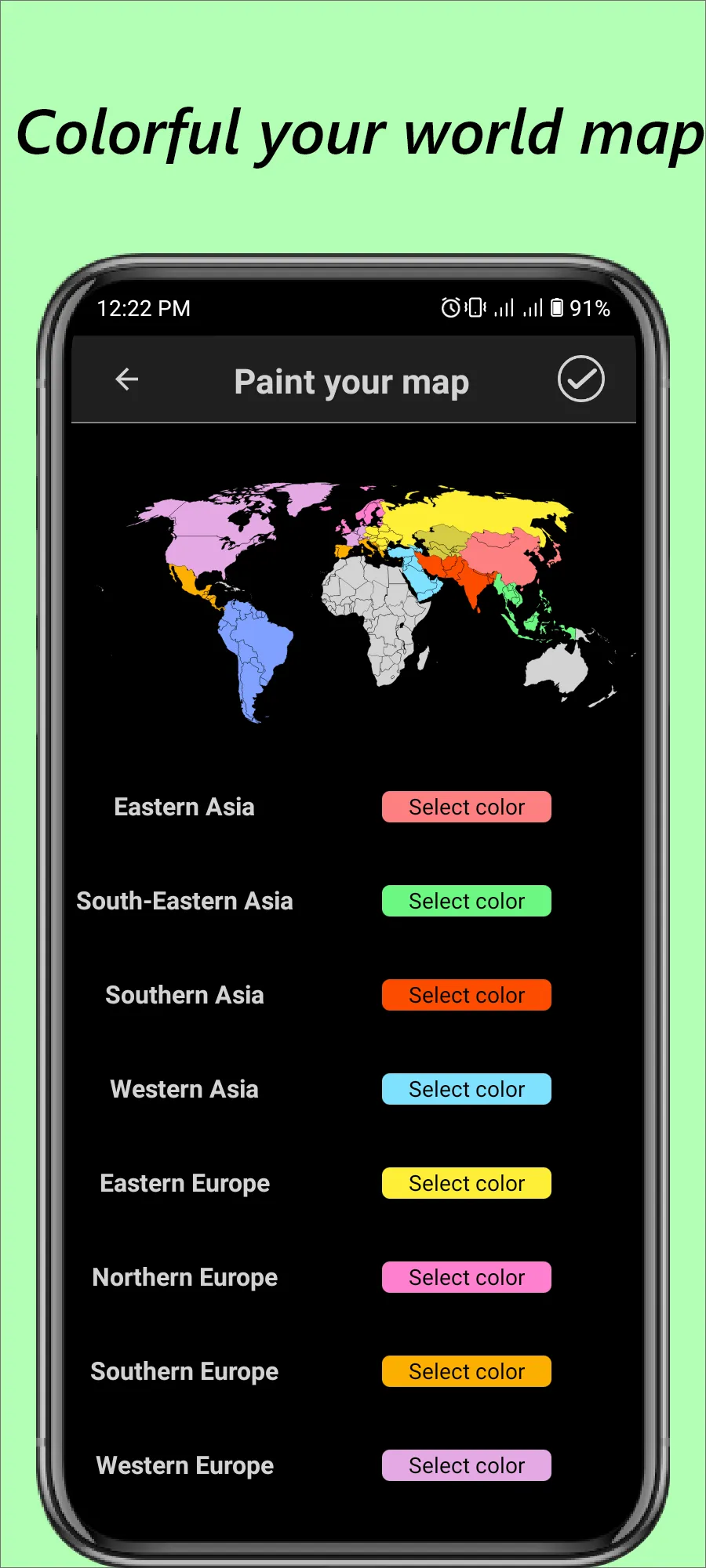 Flags and Countries of the Wor | Indus Appstore | Screenshot