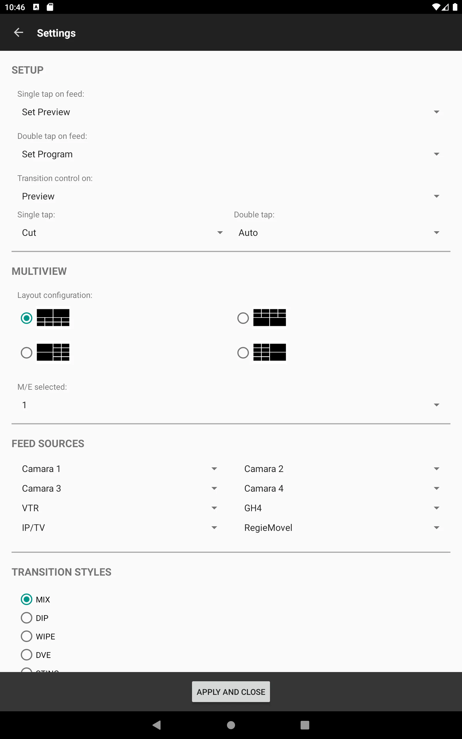 ATEM Multiview Touch DEMO | Indus Appstore | Screenshot