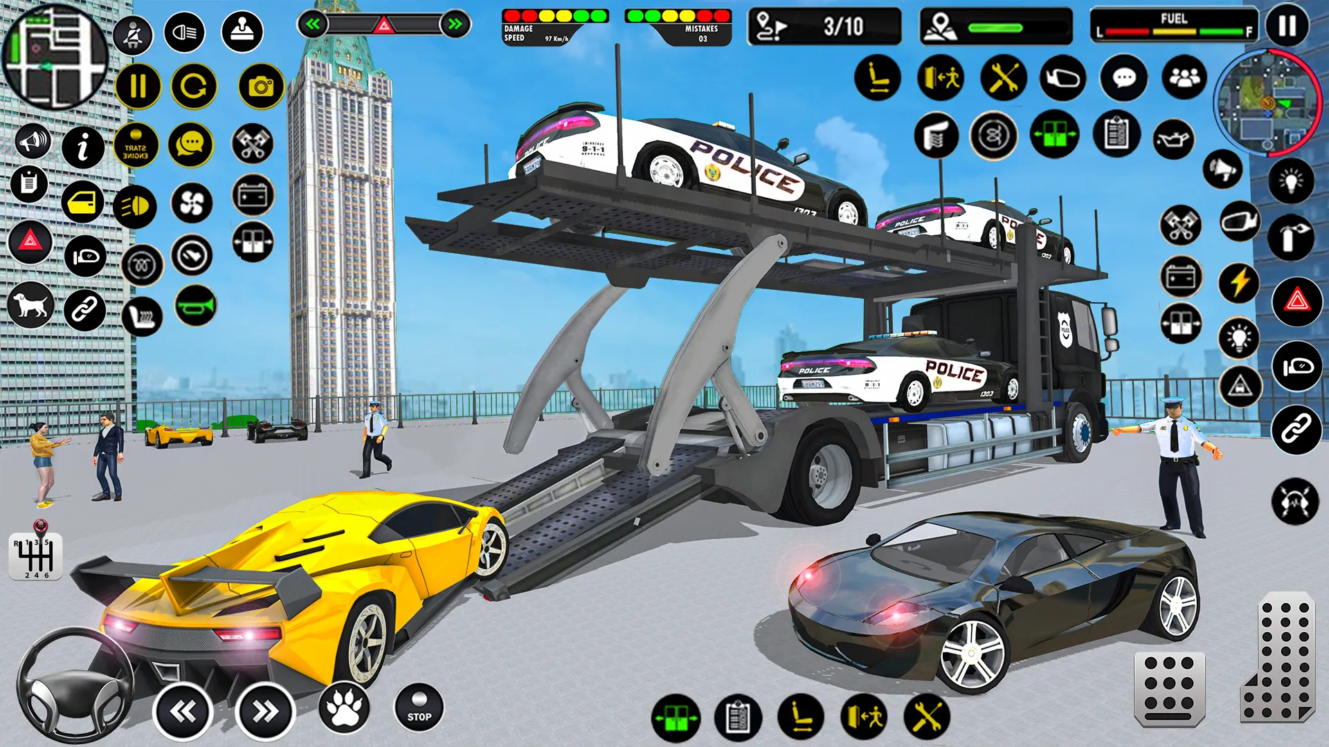 Police Transports Car Parking | Indus Appstore | Screenshot