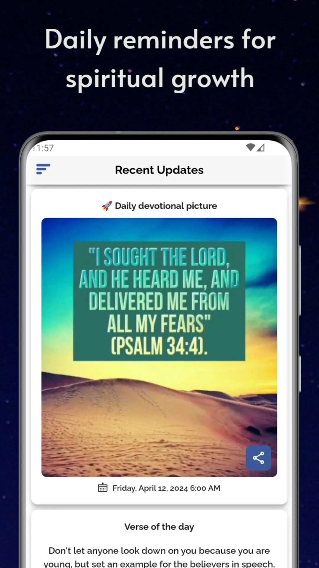 Daily Verse and Bibles | Indus Appstore | Screenshot