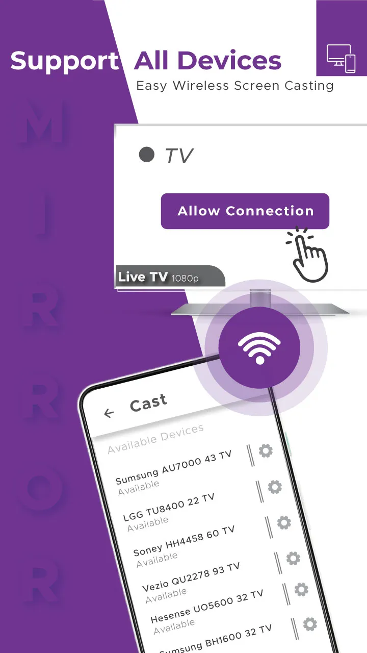 WIFI Screen Share & Cast To TV | Indus Appstore | Screenshot