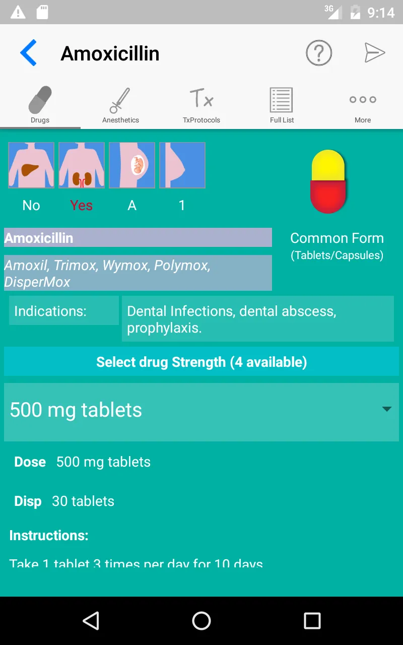 Dental Drugs & Anesthesia | Indus Appstore | Screenshot