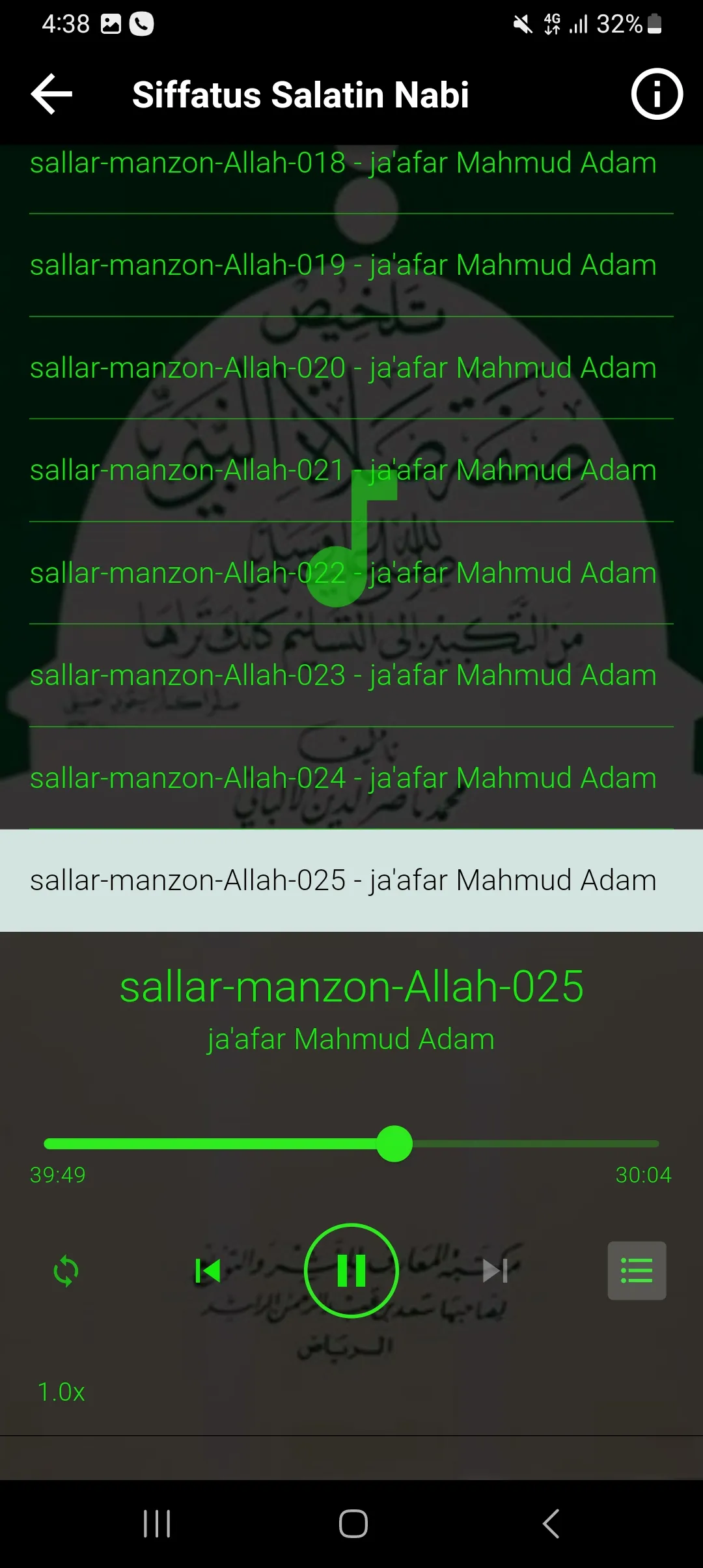 Siffatus Salatin Nabiyyi MP3 | Indus Appstore | Screenshot