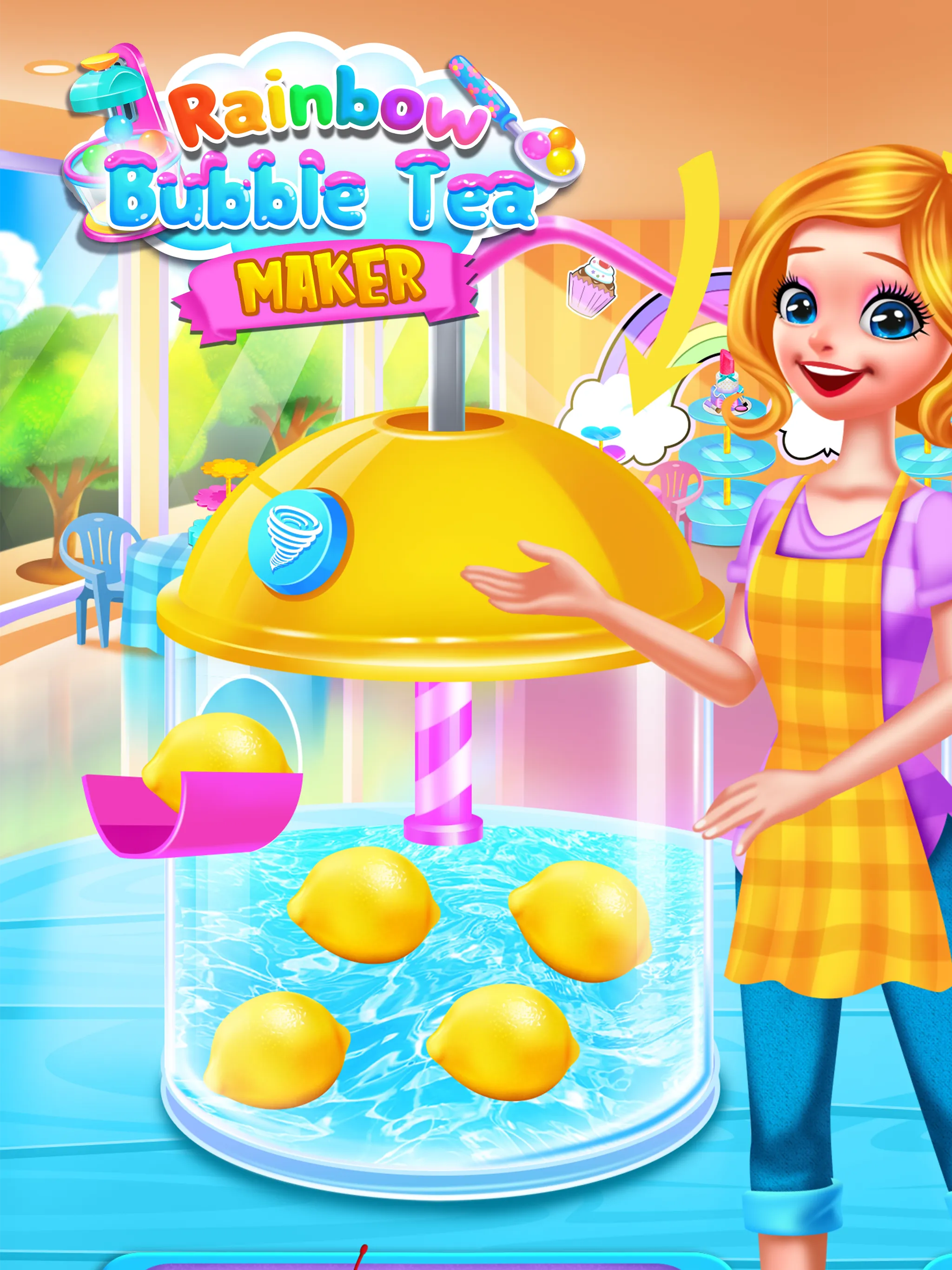 Rainbow Bubble Milk Tea Maker | Indus Appstore | Screenshot