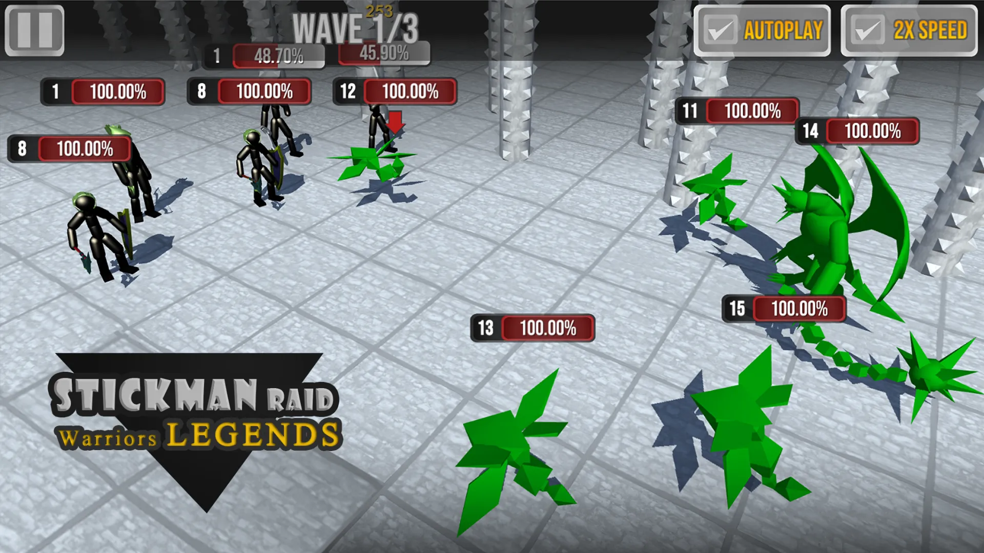 Stickman Raid Warriors Legends | Indus Appstore | Screenshot