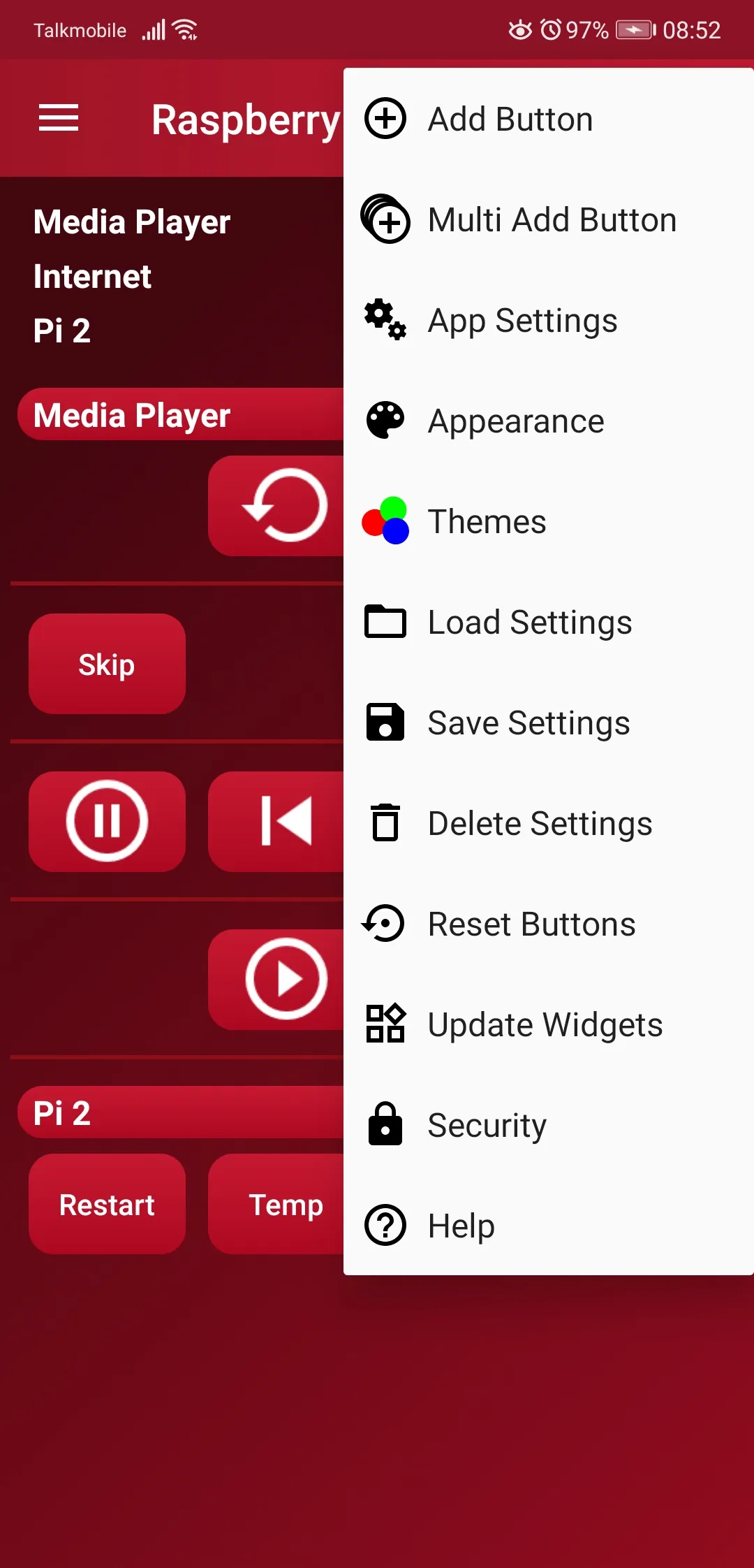 Raspberry SSH & WOL Buttons | Indus Appstore | Screenshot