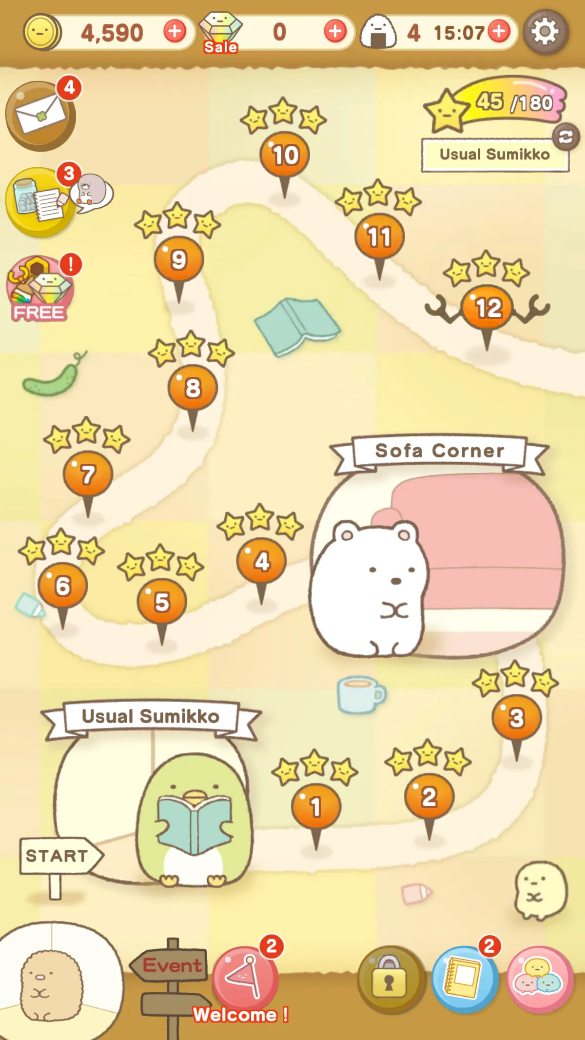 Sumikko gurashi-Puzzling Ways | Indus Appstore | Screenshot