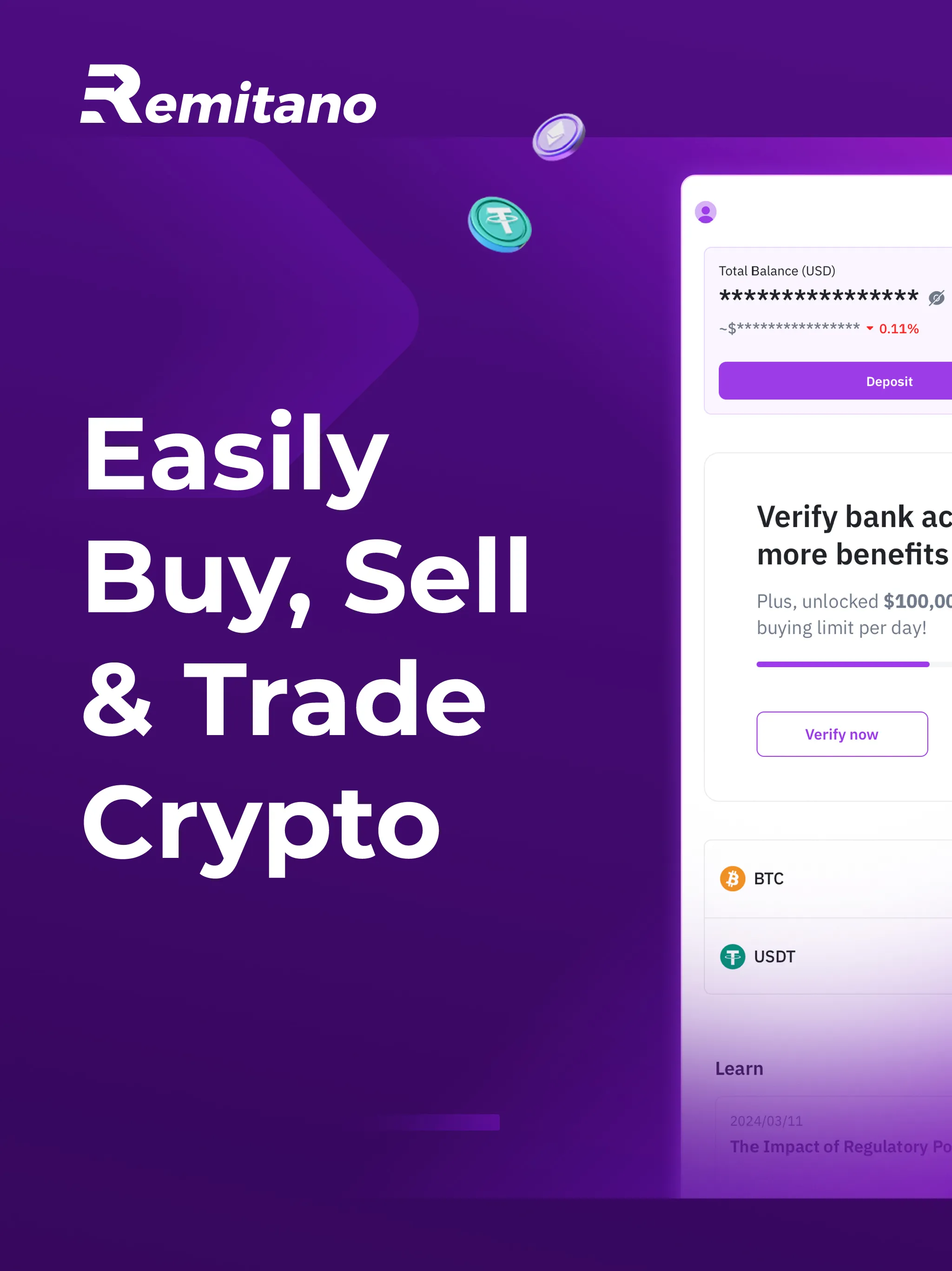 Remitano - Buy & Sell Bitcoin | Indus Appstore | Screenshot