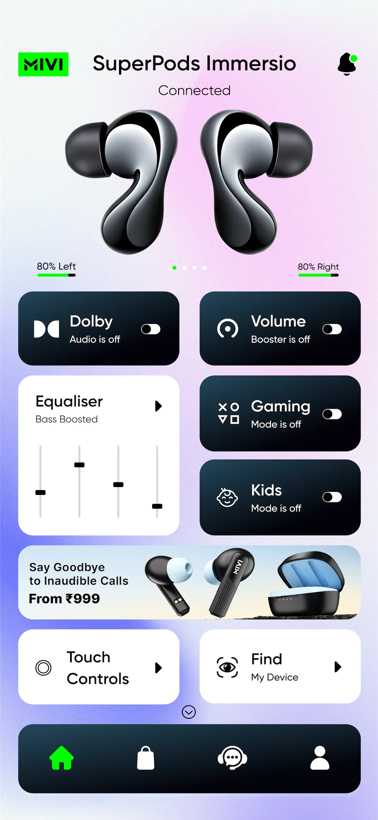 Mivi Audio | Indus Appstore | Screenshot