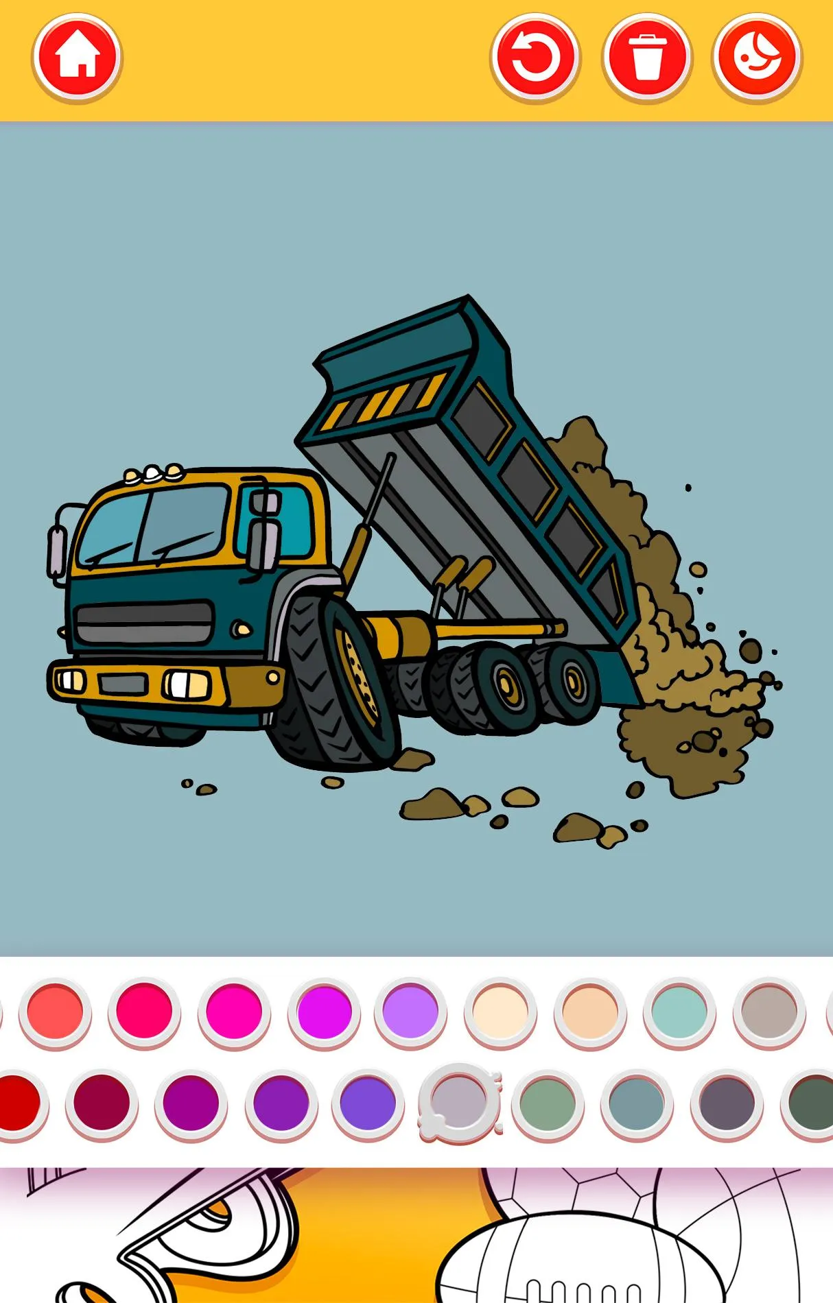 Kids Coloring Book for Boys | Indus Appstore | Screenshot