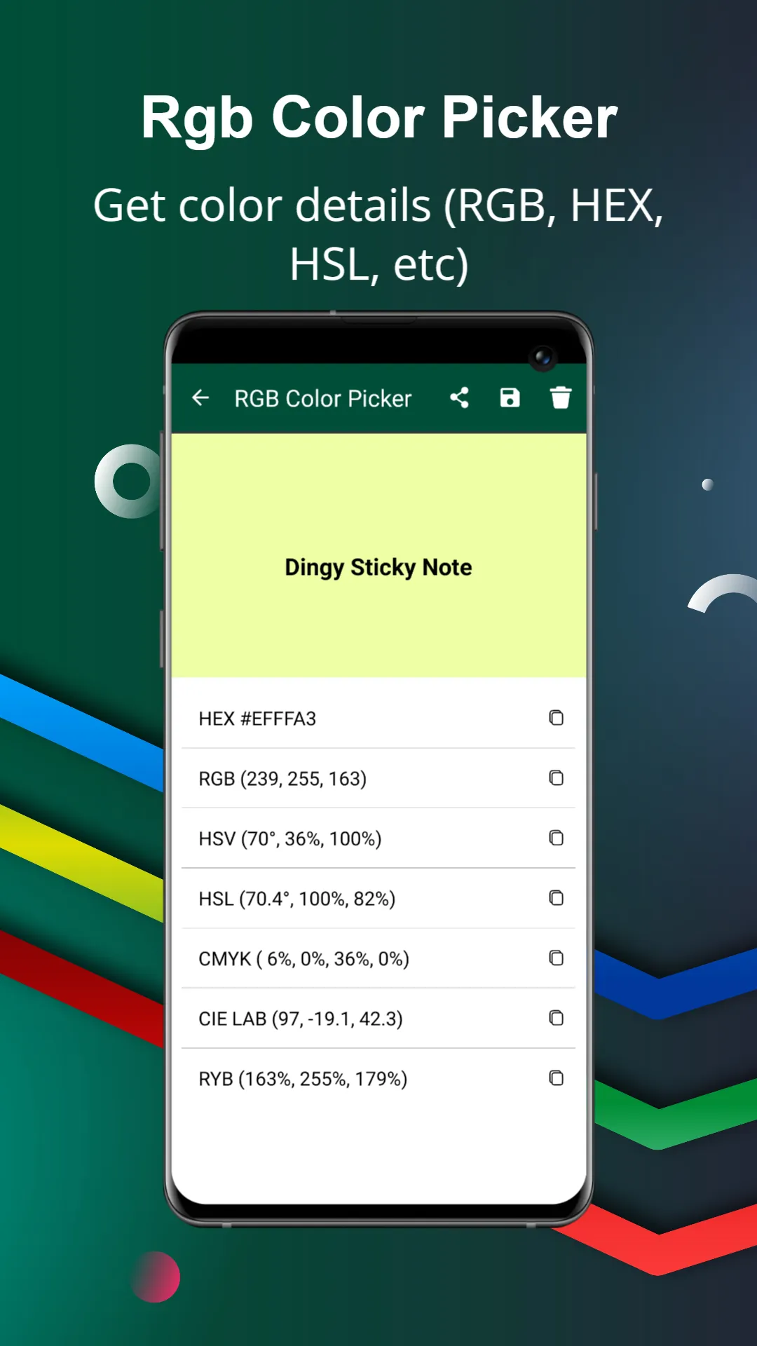 RGB Color Picker | Indus Appstore | Screenshot