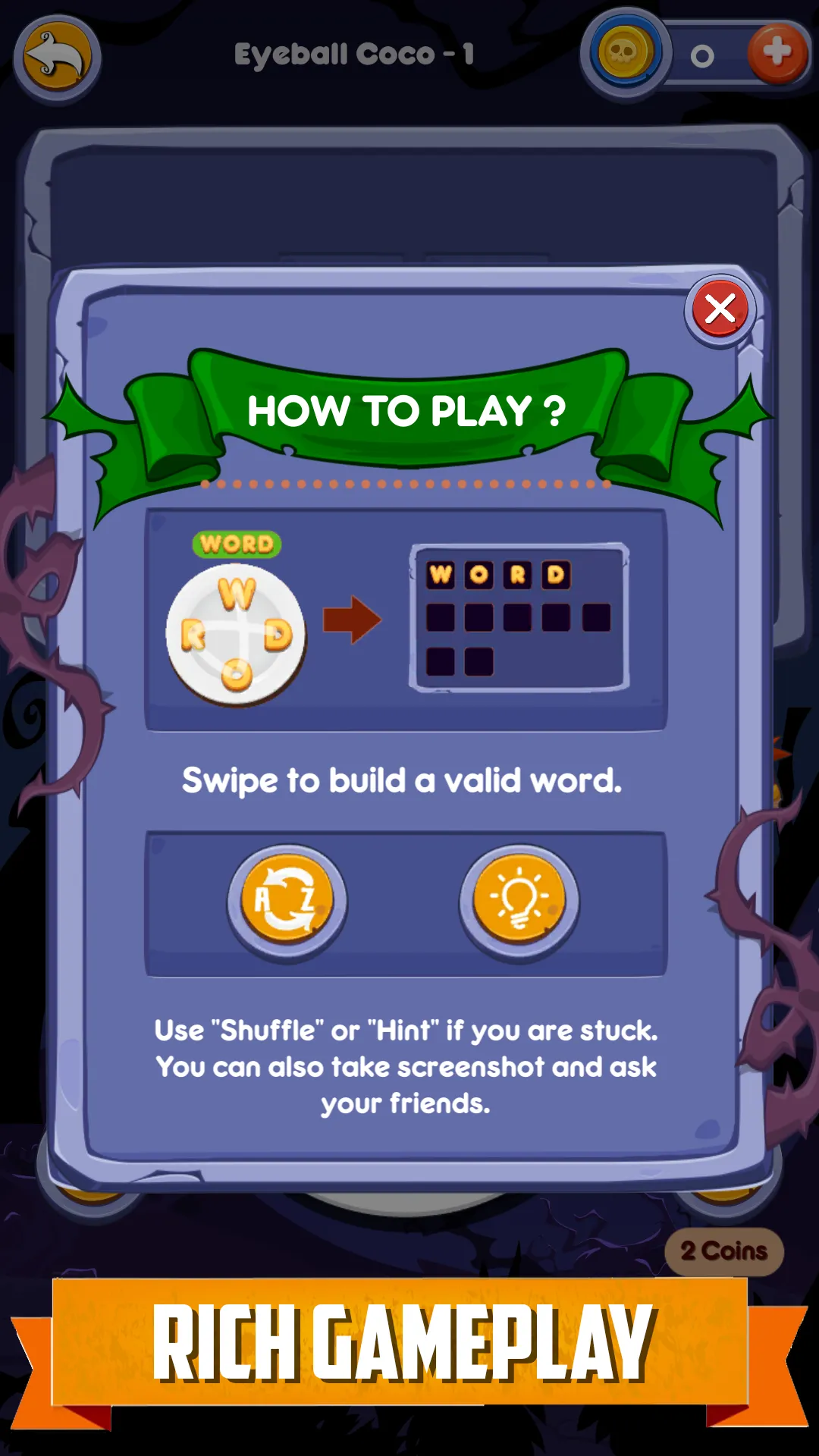 Word of Horror | Indus Appstore | Screenshot