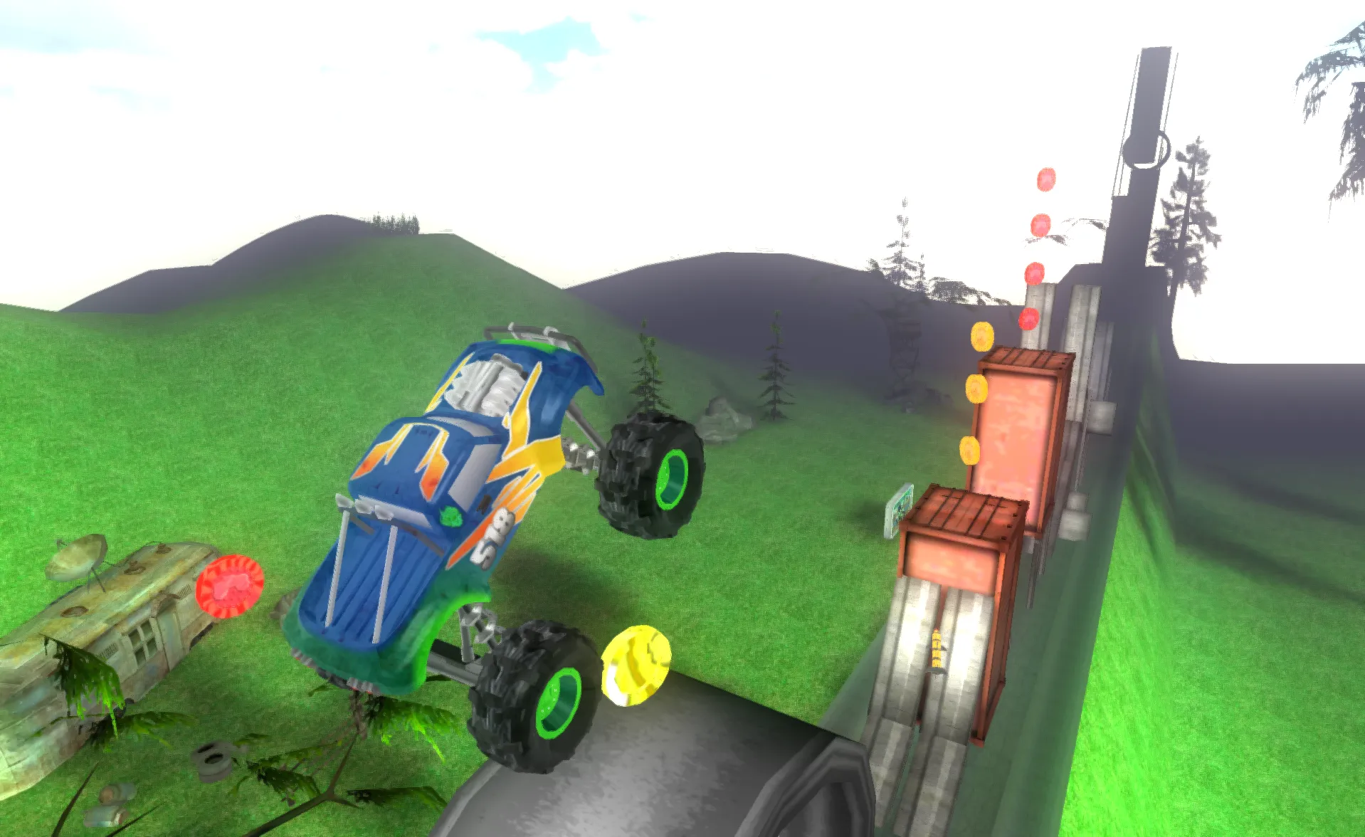 Big Monster Truck Racing 3D | Indus Appstore | Screenshot