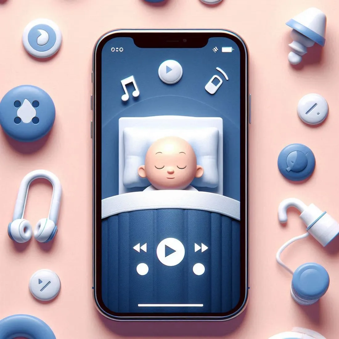 White Noise Baby Sleep Sounds | Indus Appstore | Screenshot