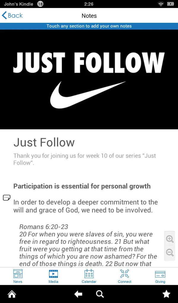 Grace Church Perrysburg | Indus Appstore | Screenshot