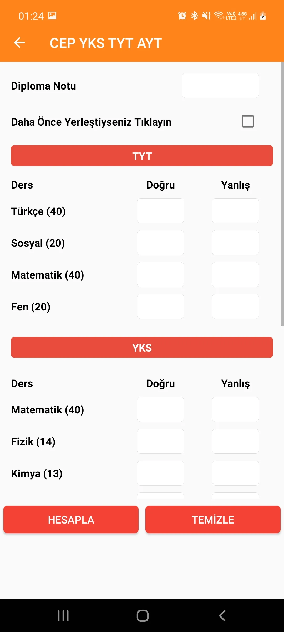 CEP YKS TYT AYT - DERS NOTLARI | Indus Appstore | Screenshot