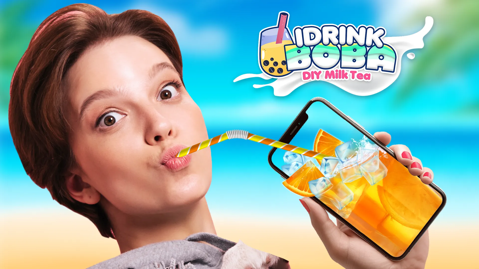 iDrink Boba: DIY Milk Tea Joke | Indus Appstore | Screenshot