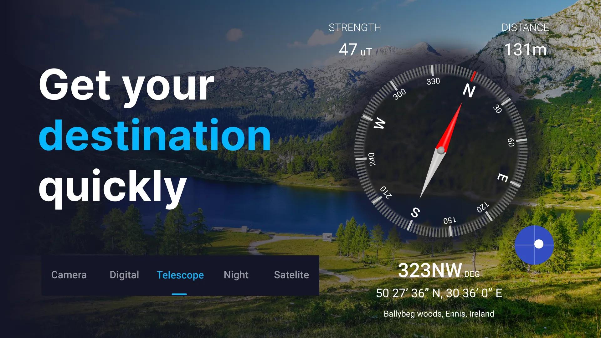 Compass app - Accurate Compass | Indus Appstore | Screenshot