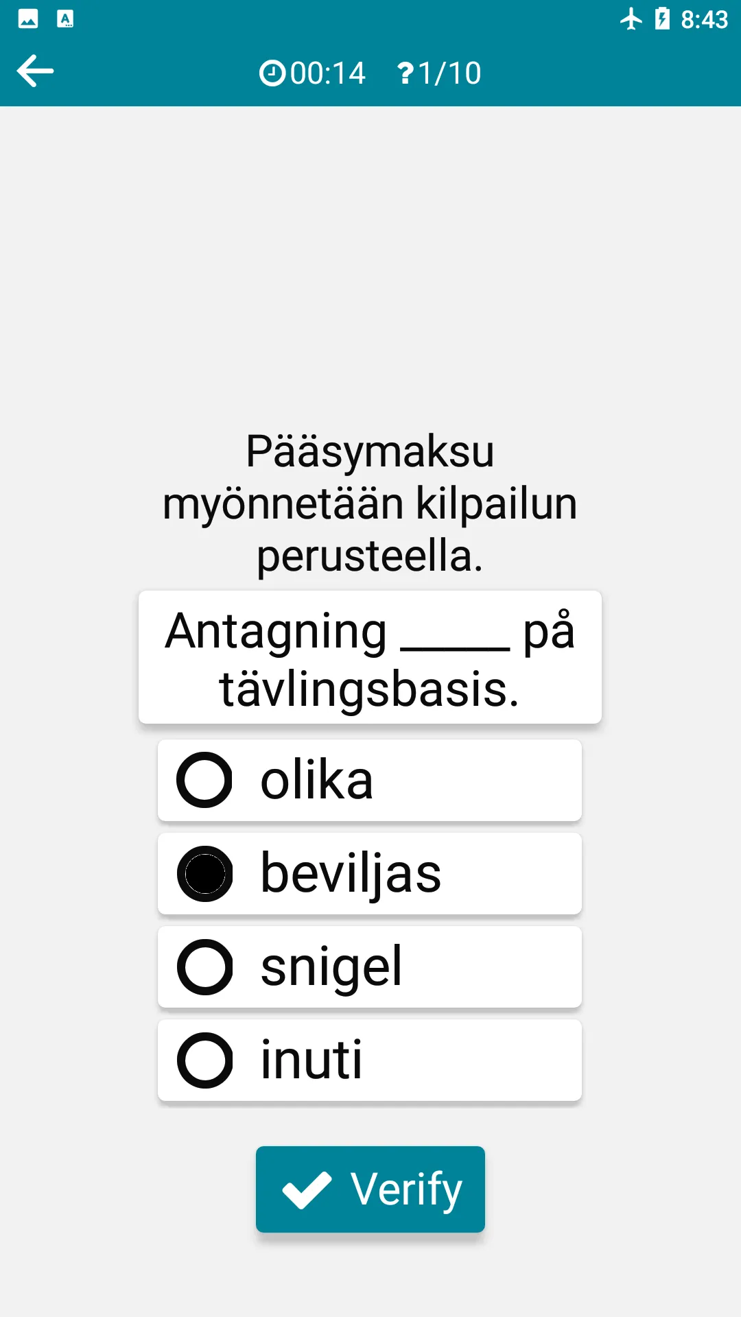 Finnish - Swedish | Indus Appstore | Screenshot