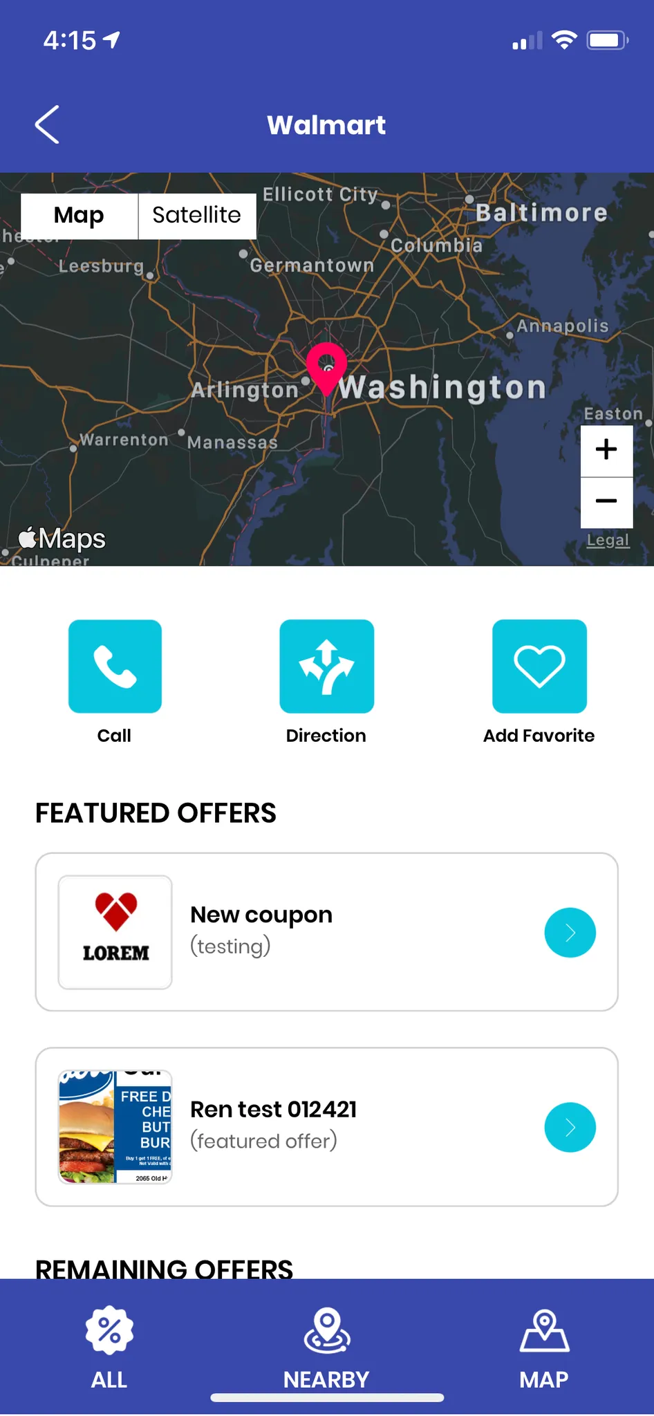 Smartphone Coupon Fundraising  | Indus Appstore | Screenshot