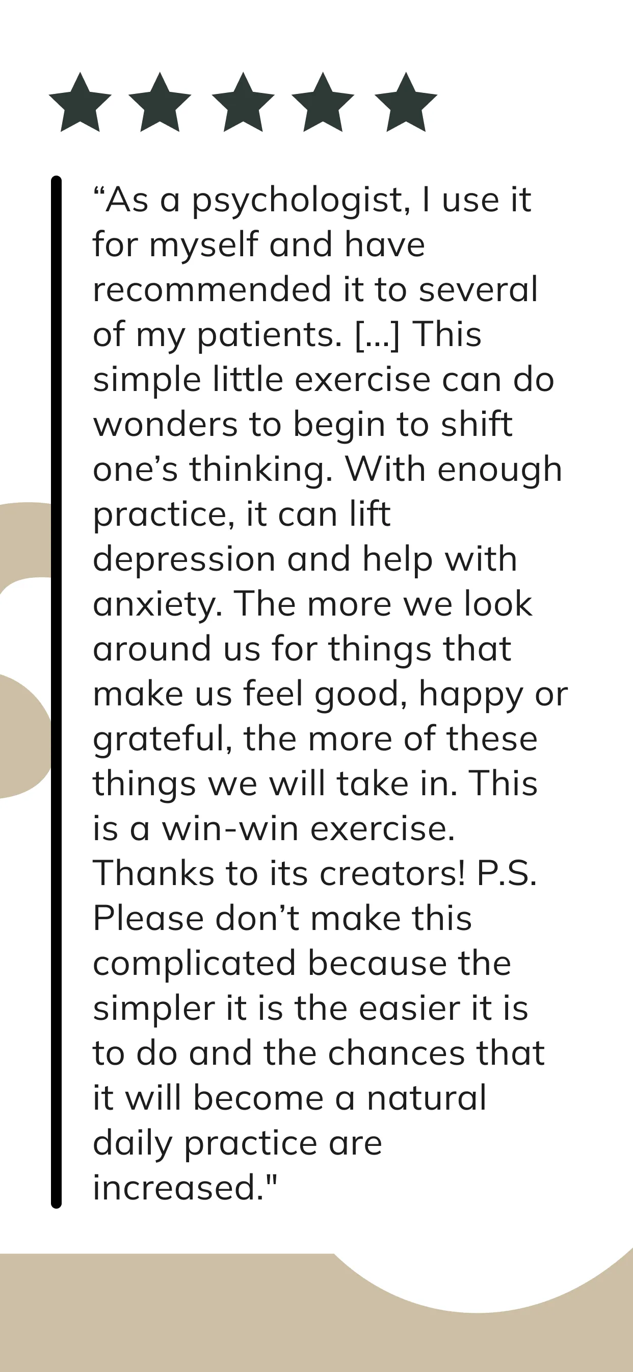 3 Good Things daily gratitude | Indus Appstore | Screenshot