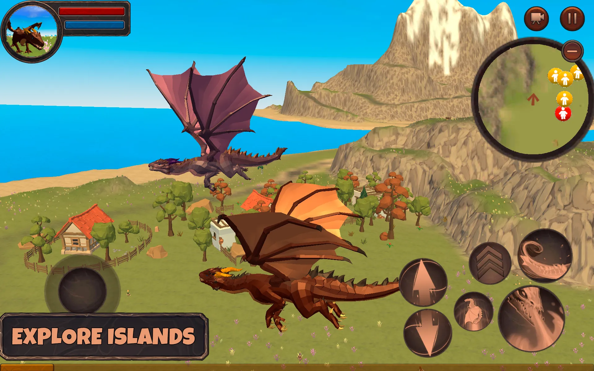 Dragon Simulator 3D | Indus Appstore | Screenshot