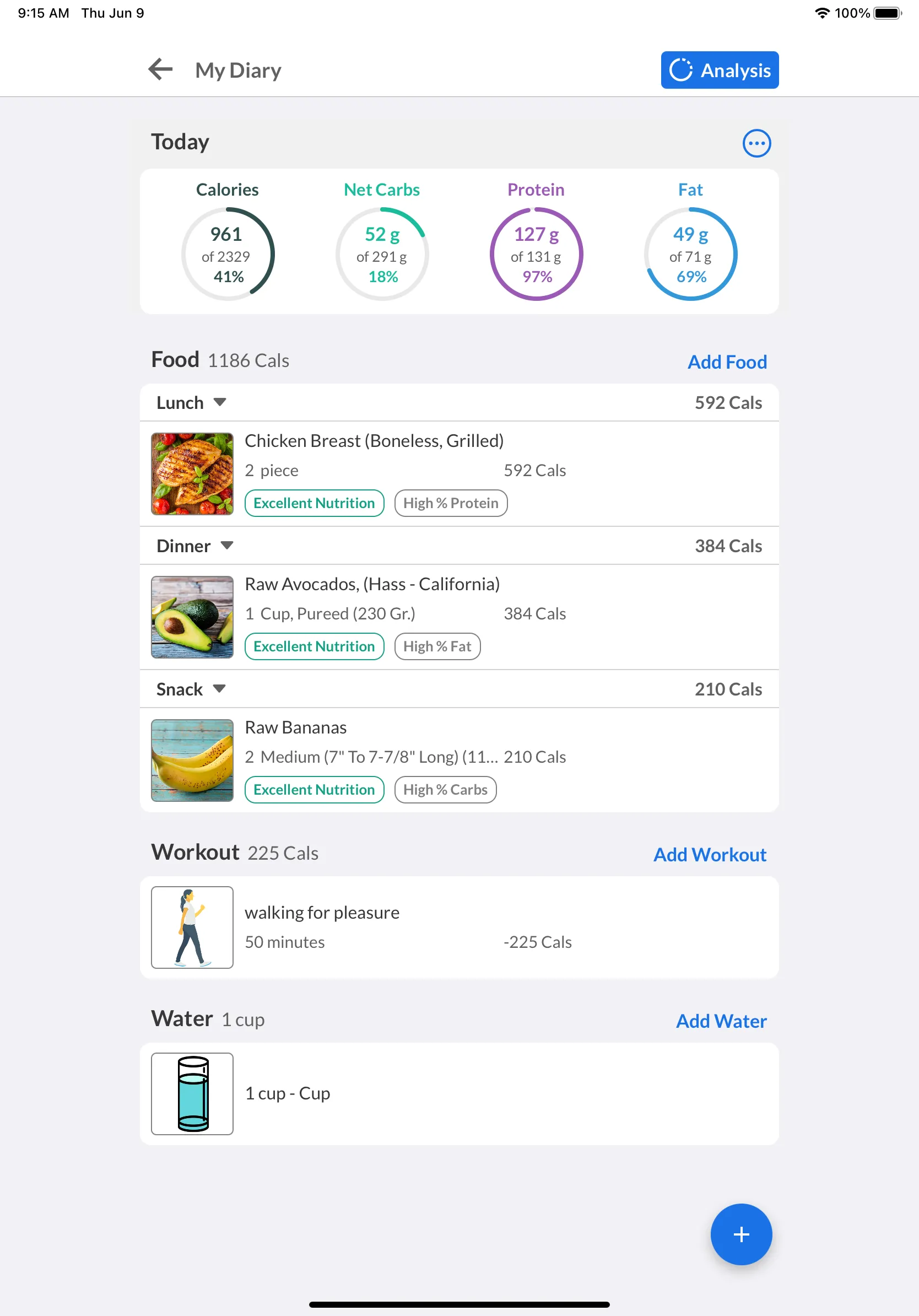 Carb & Keto Manager - Aspire | Indus Appstore | Screenshot