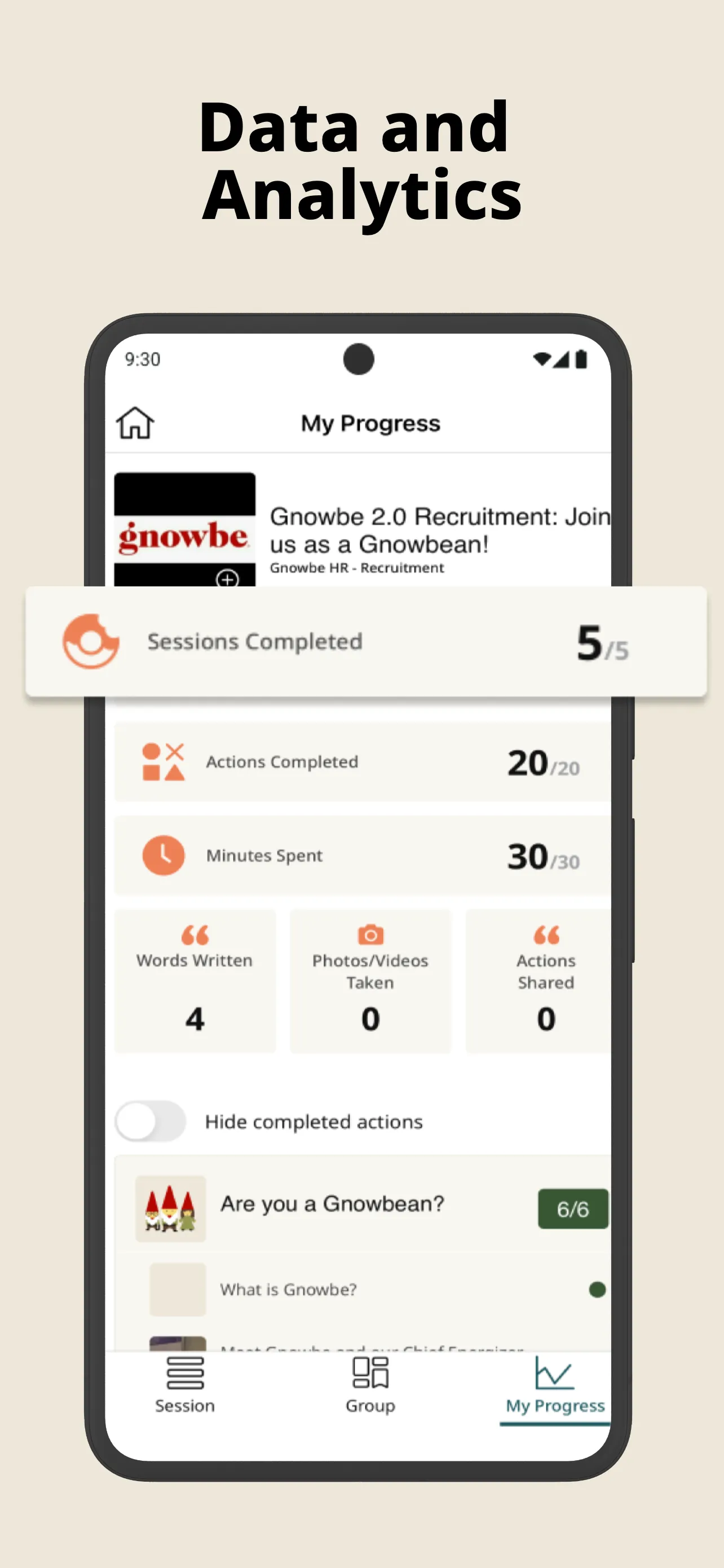 Gnowbe - training, onboarding | Indus Appstore | Screenshot