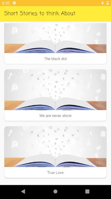 Short stories to think about | Indus Appstore | Screenshot