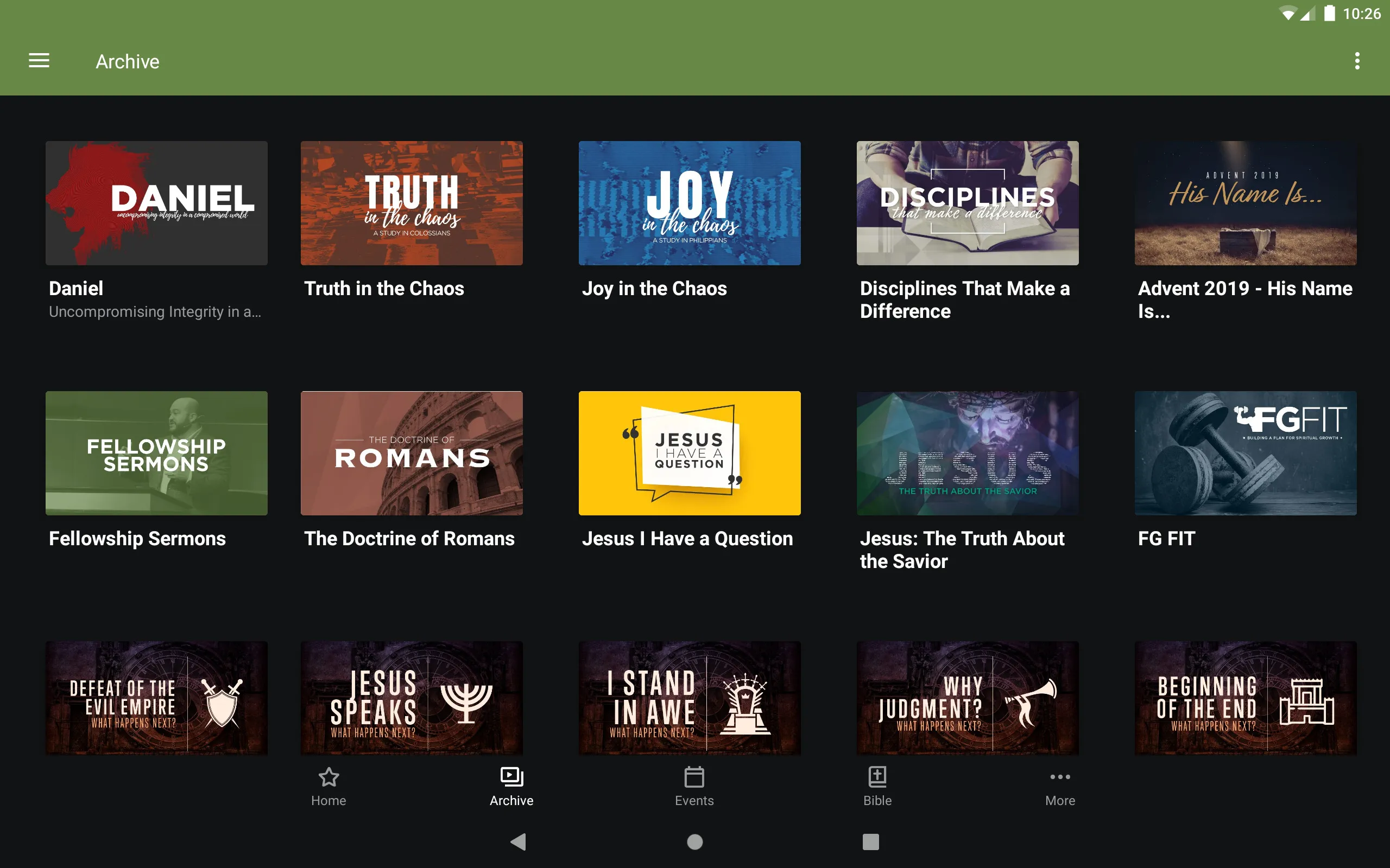 Fellowship Church | Indus Appstore | Screenshot