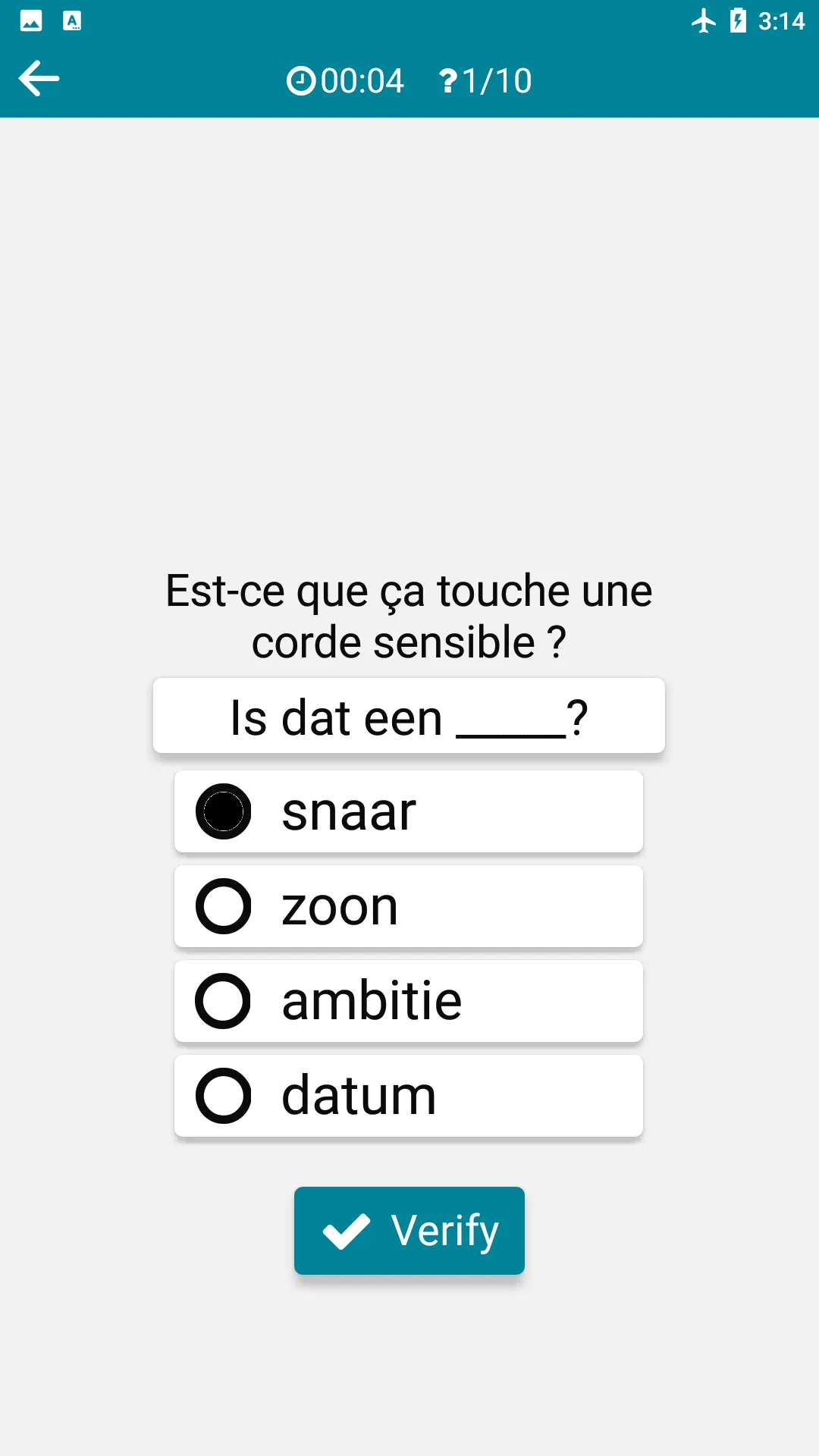 French - Dutch | Indus Appstore | Screenshot