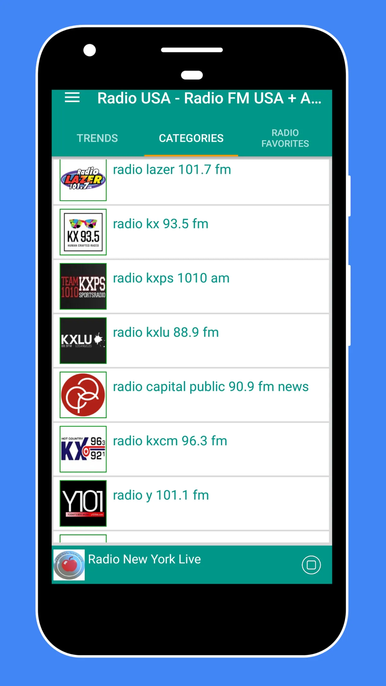 Radio USA - FM Radio Online | Indus Appstore | Screenshot