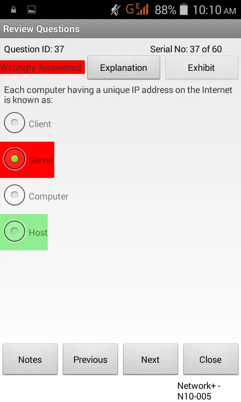 Sim-Ex Exam Sim for Network+ | Indus Appstore | Screenshot