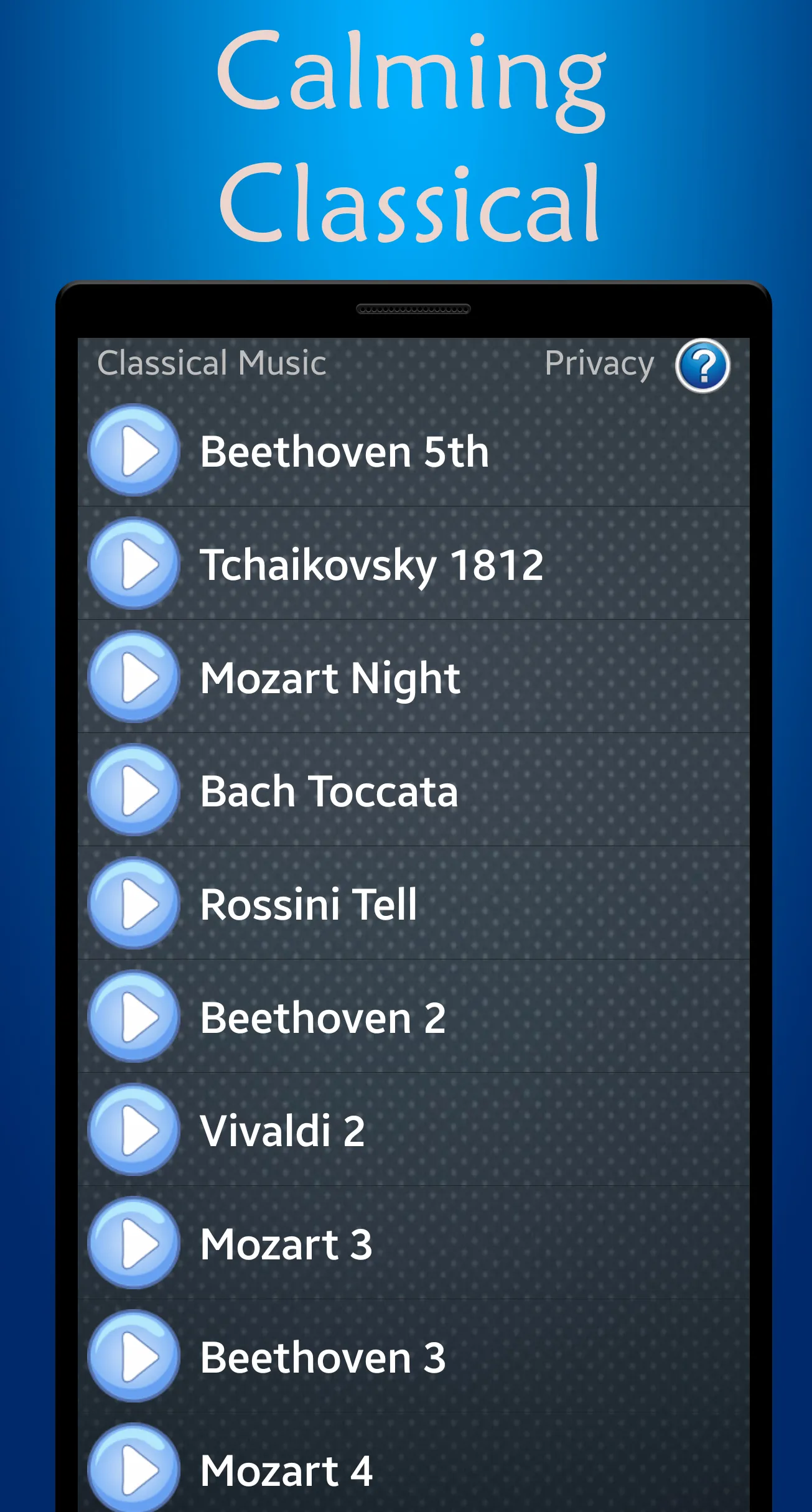 Classical Music Ringtones | Indus Appstore | Screenshot