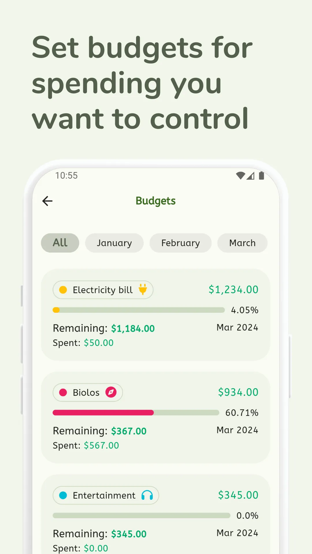 Billiffy Expense Manager | Indus Appstore | Screenshot