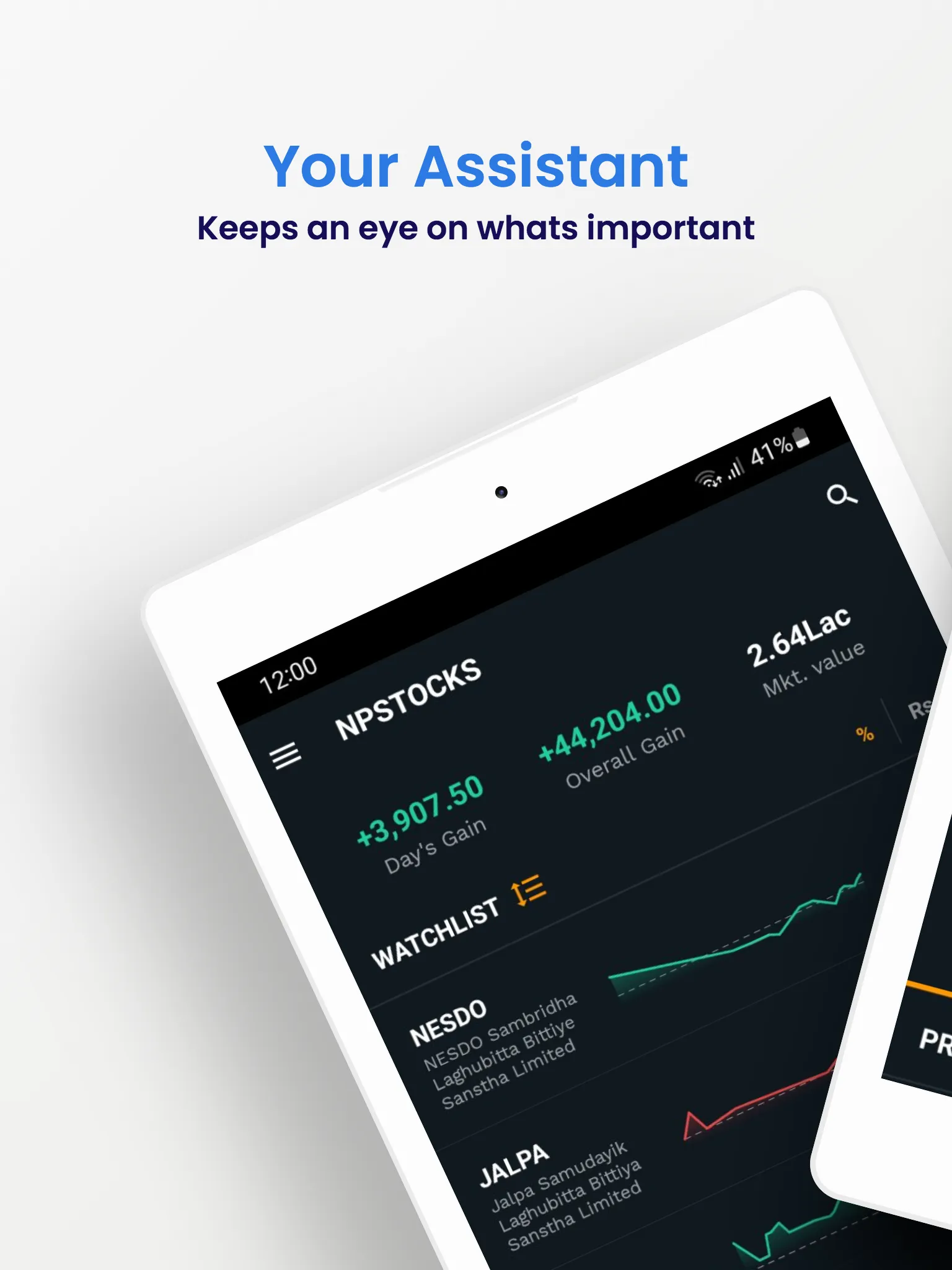 npstocks, your NEPSE assistant | Indus Appstore | Screenshot