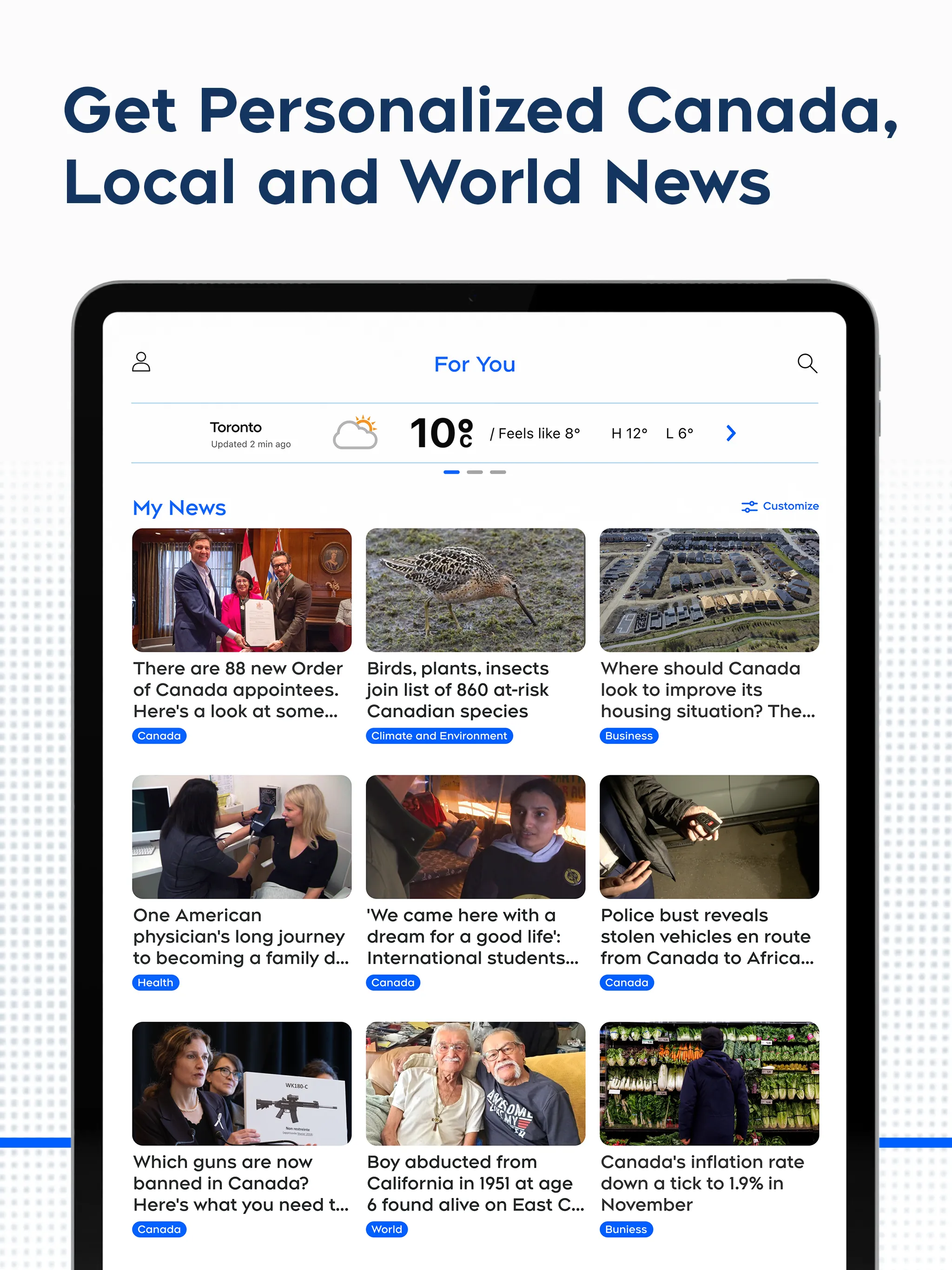 CTV News: Canada, Local, World | Indus Appstore | Screenshot