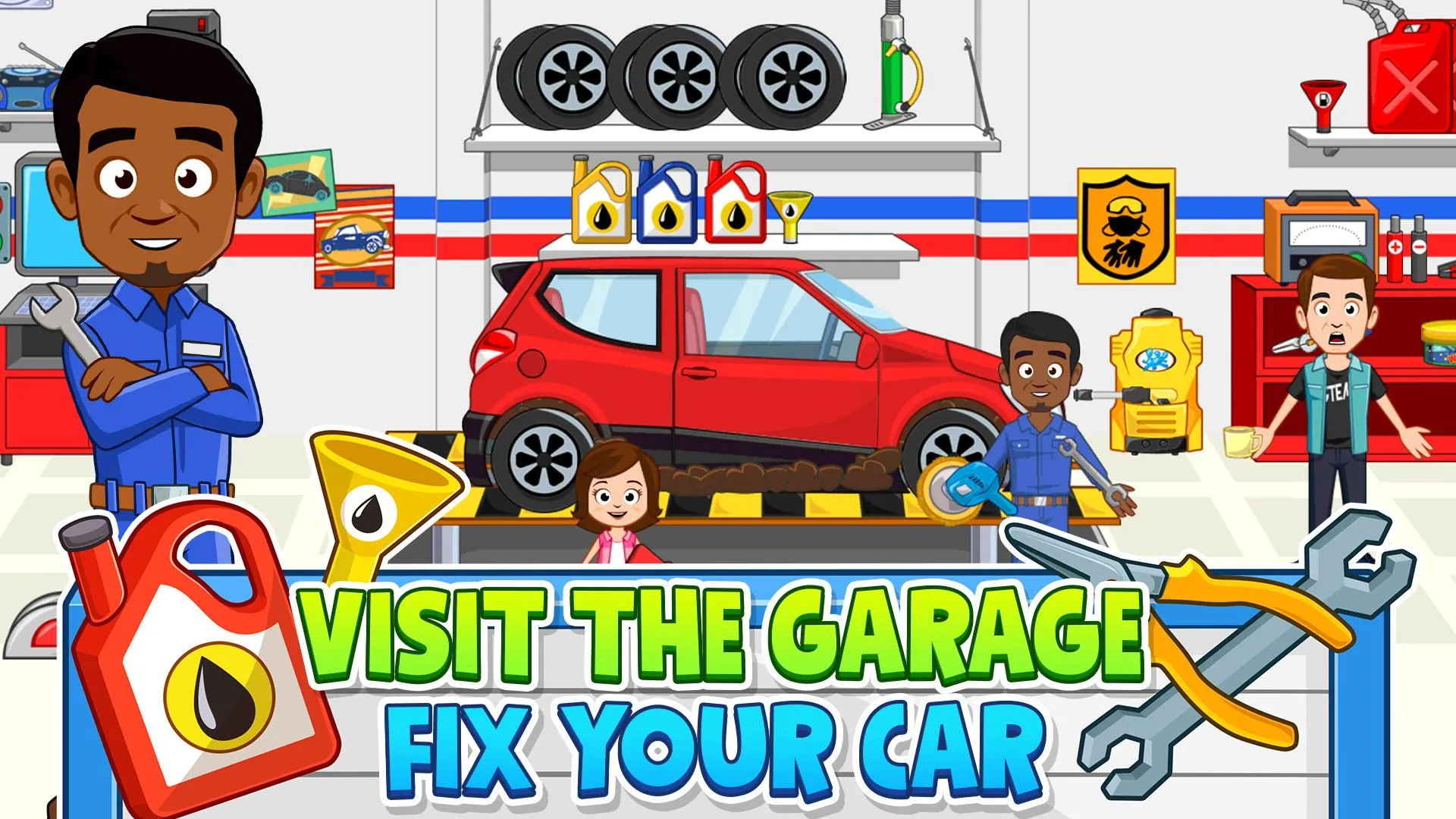 My Town: Car Repair - Mechanic | Indus Appstore | Screenshot