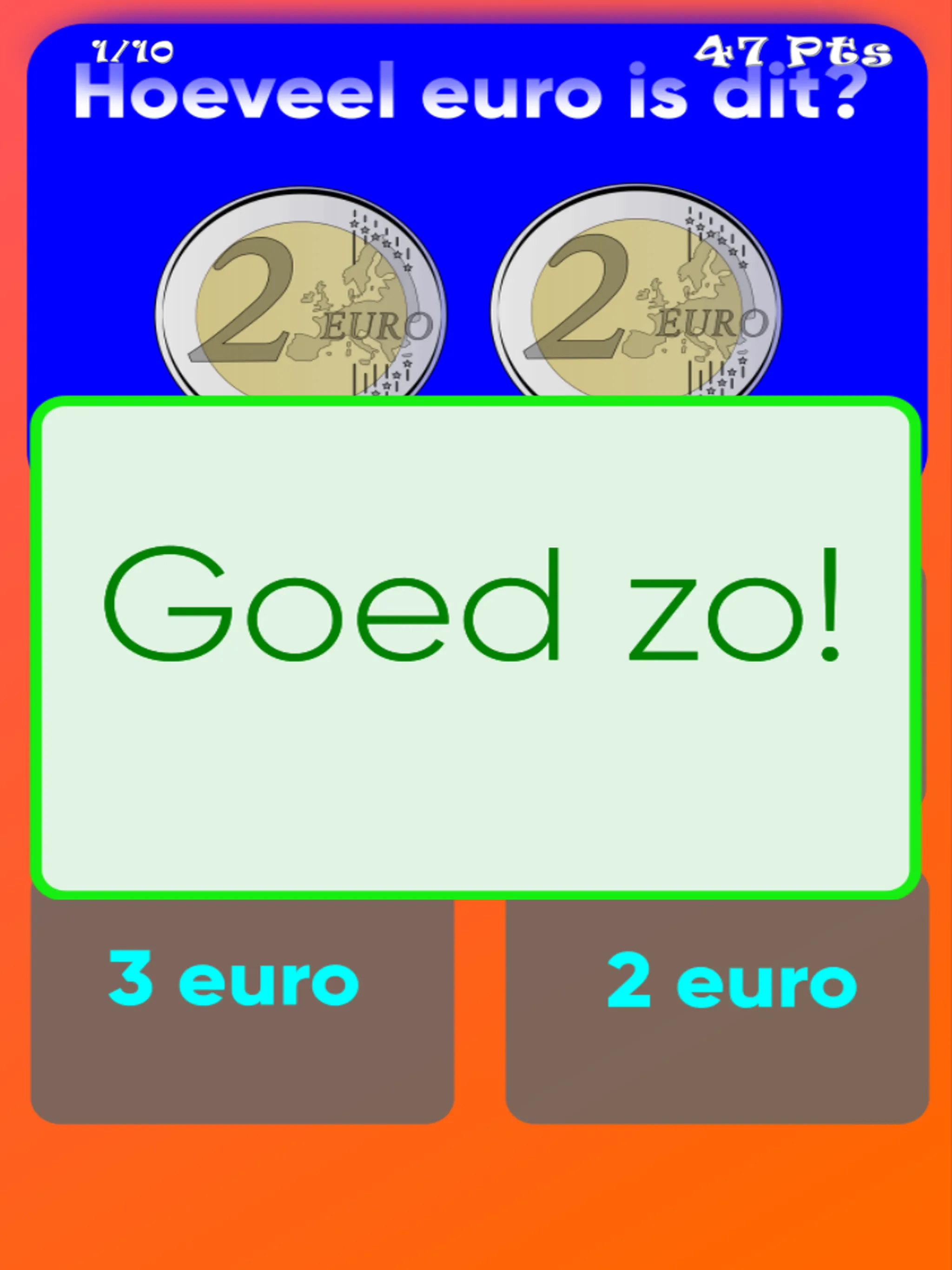 Rekenen met munten basisschool | Indus Appstore | Screenshot