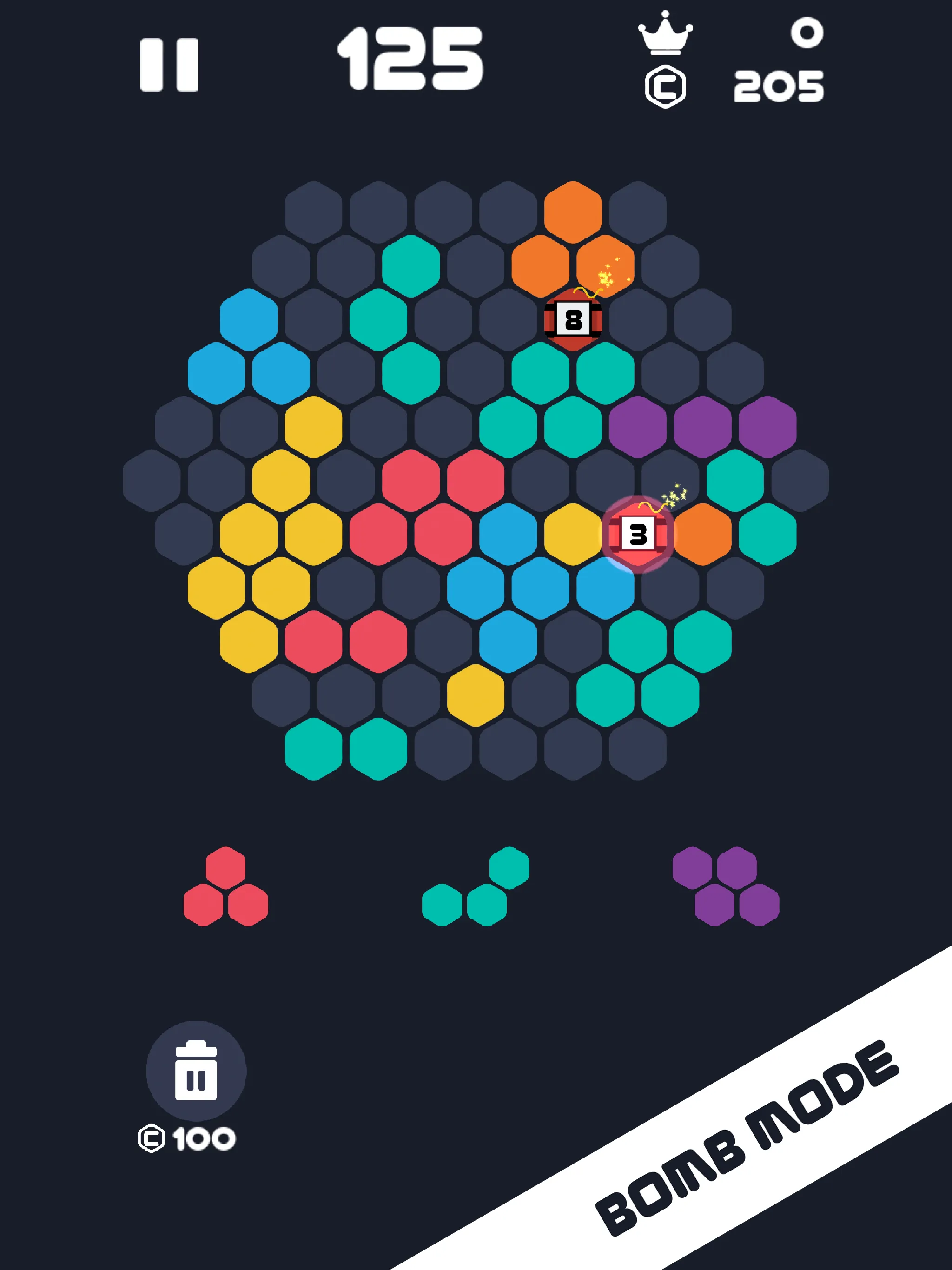 Hexa Brick: Hexagon Block 1010 | Indus Appstore | Screenshot