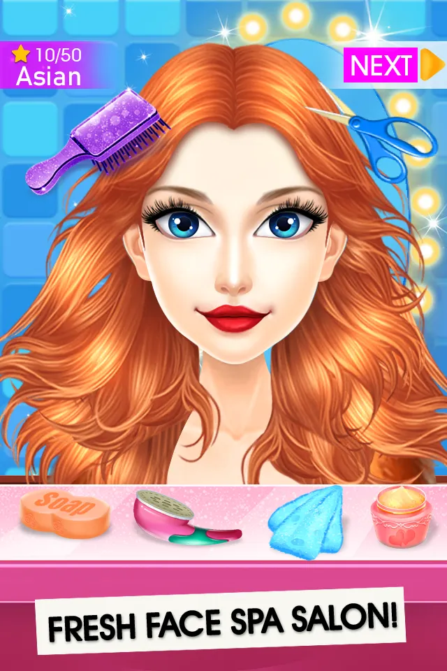 Hairstyles Makeover Girls Game | Indus Appstore | Screenshot