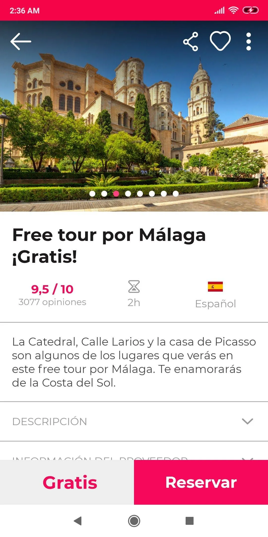 Guía de Málaga de Civitatis | Indus Appstore | Screenshot