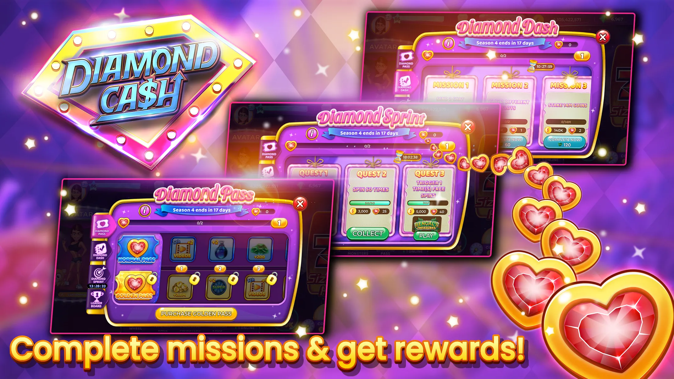 Diamond Cash Slots Casino | Indus Appstore | Screenshot