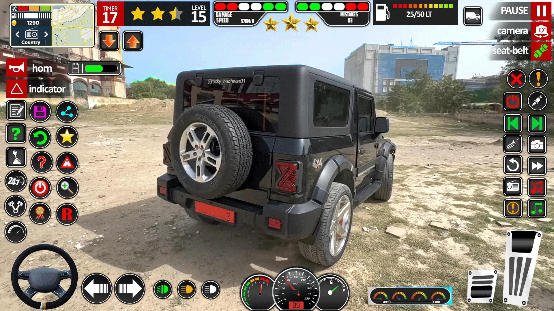 Indian Jeep Wala Games 3D | Indus Appstore | Screenshot