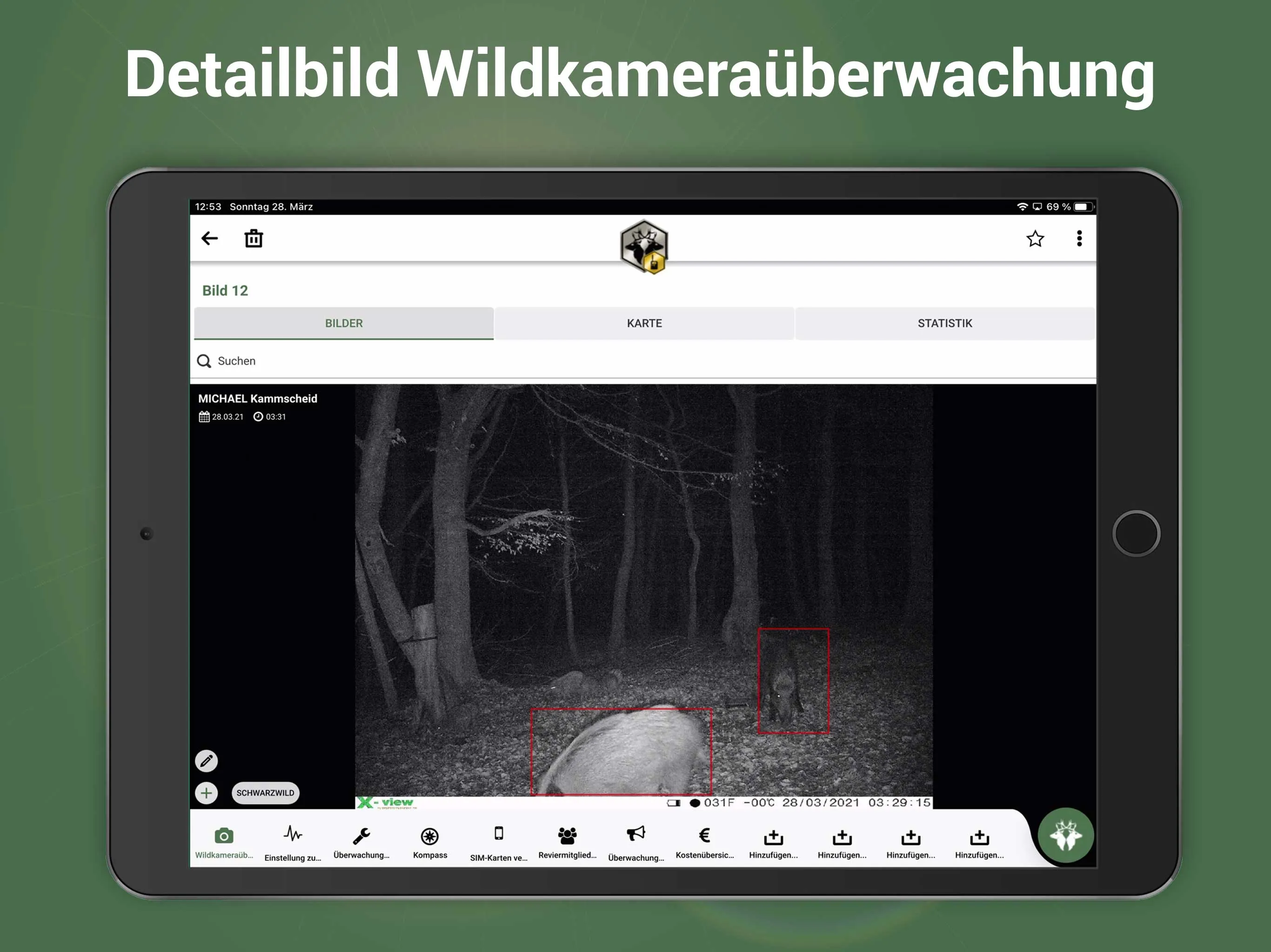 REVIERWELT: Wildkameras | Indus Appstore | Screenshot