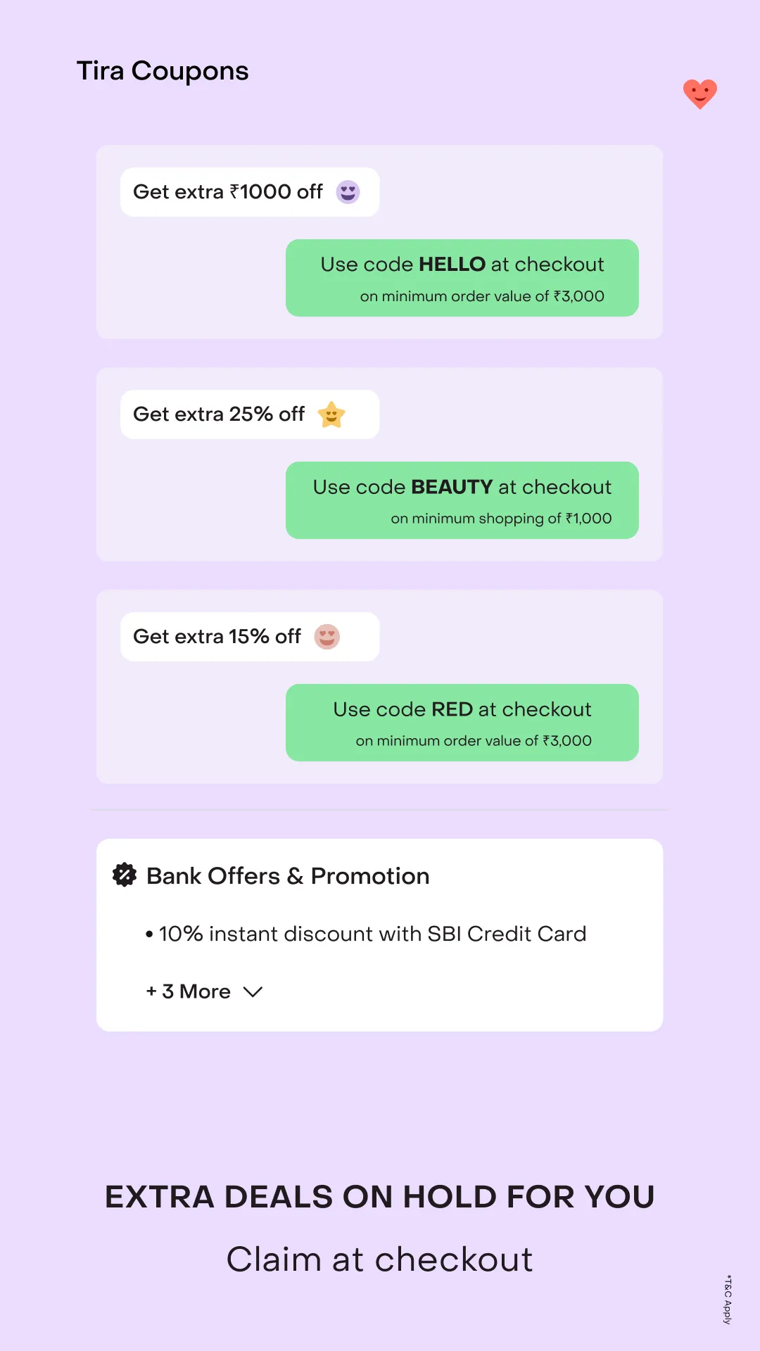 Tira: Online Beauty Shopping | Indus Appstore | Screenshot