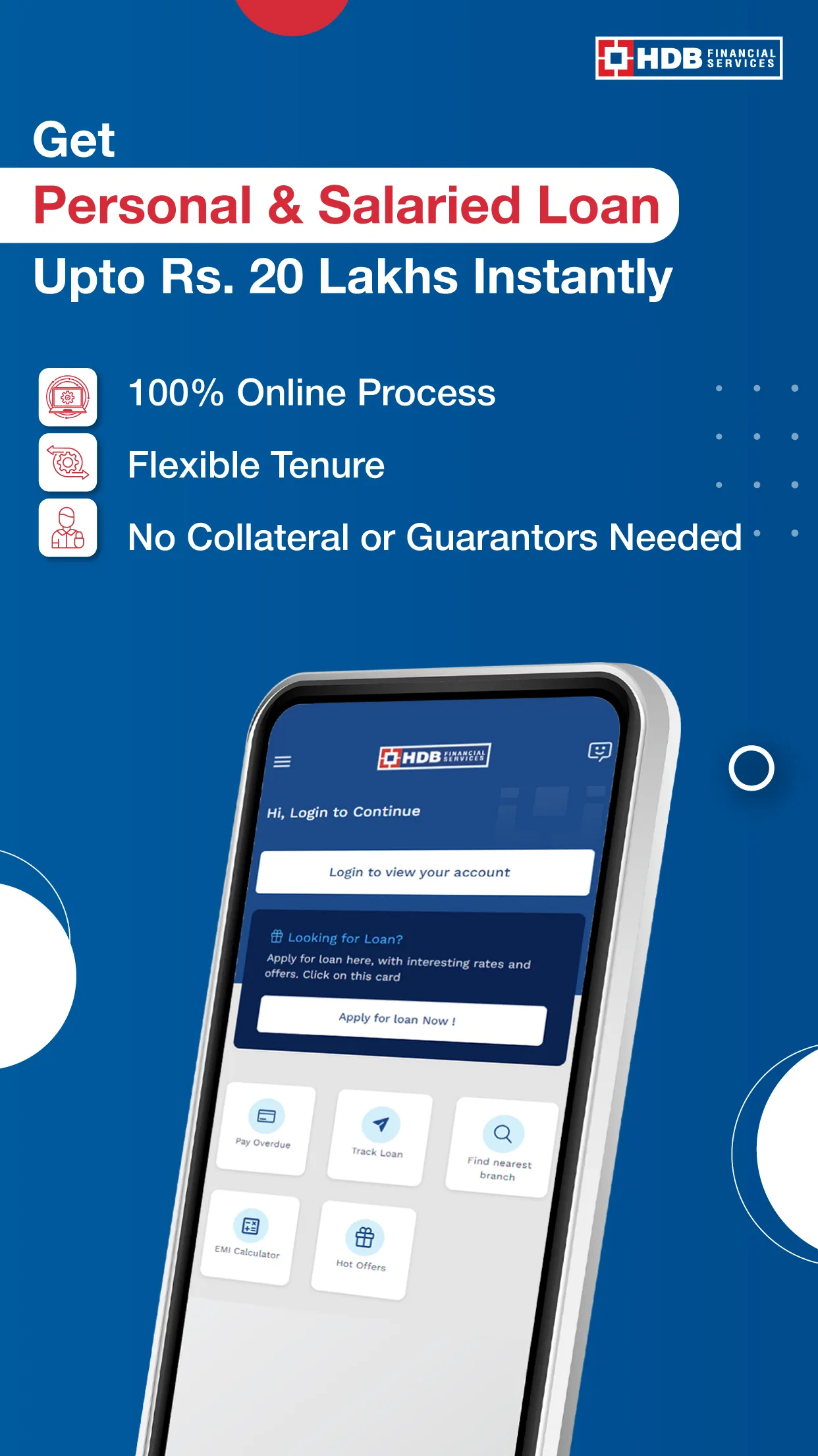 HDB OnTheGo: Instant Loan App | Indus Appstore | Screenshot