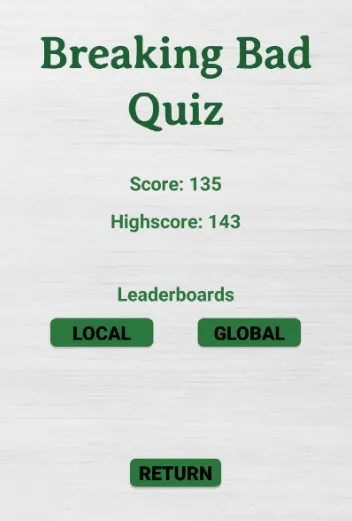 Breaking Bad Quiz | Indus Appstore | Screenshot