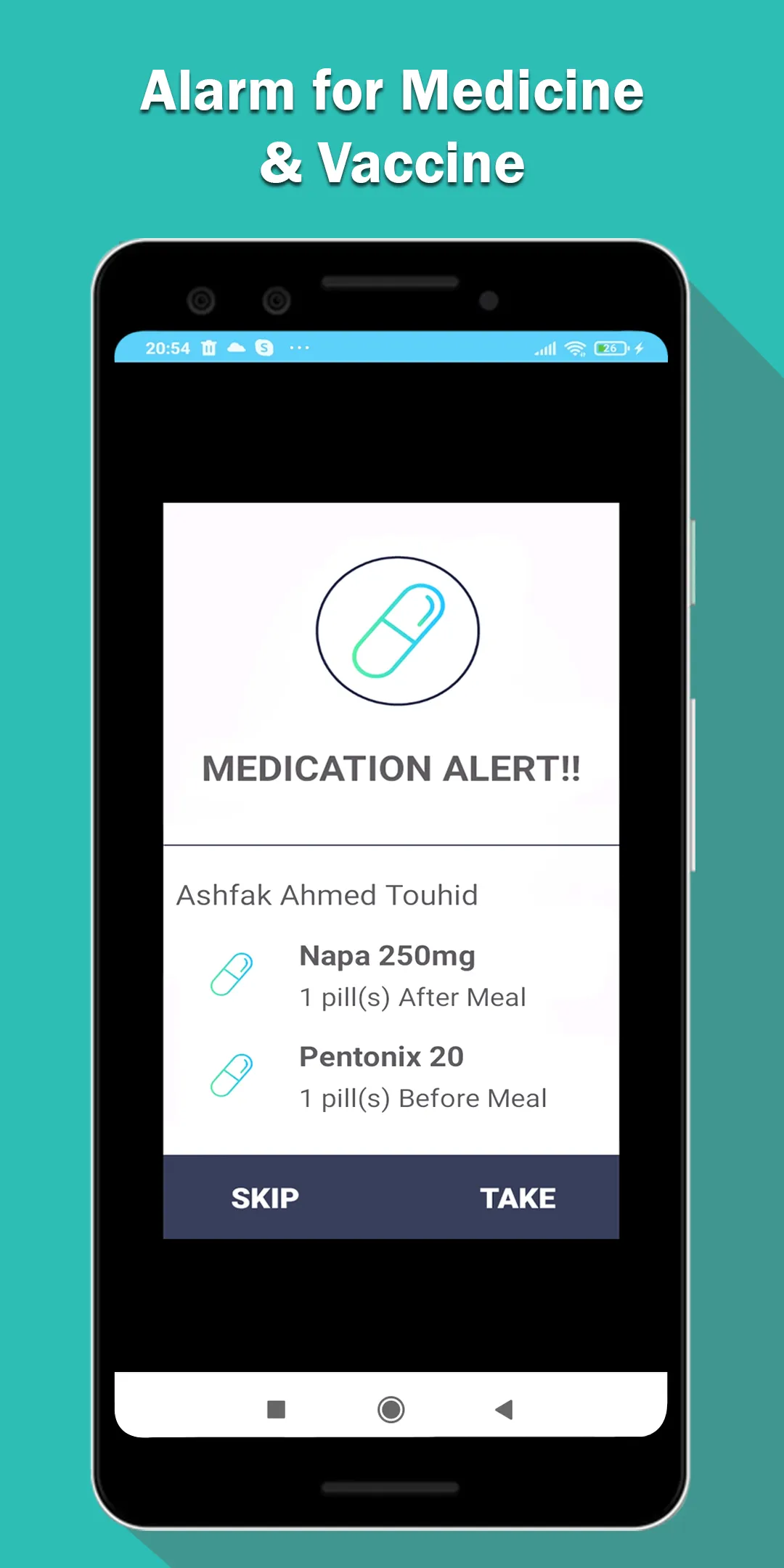 TrueMed: Pill Reminder Tracker | Indus Appstore | Screenshot